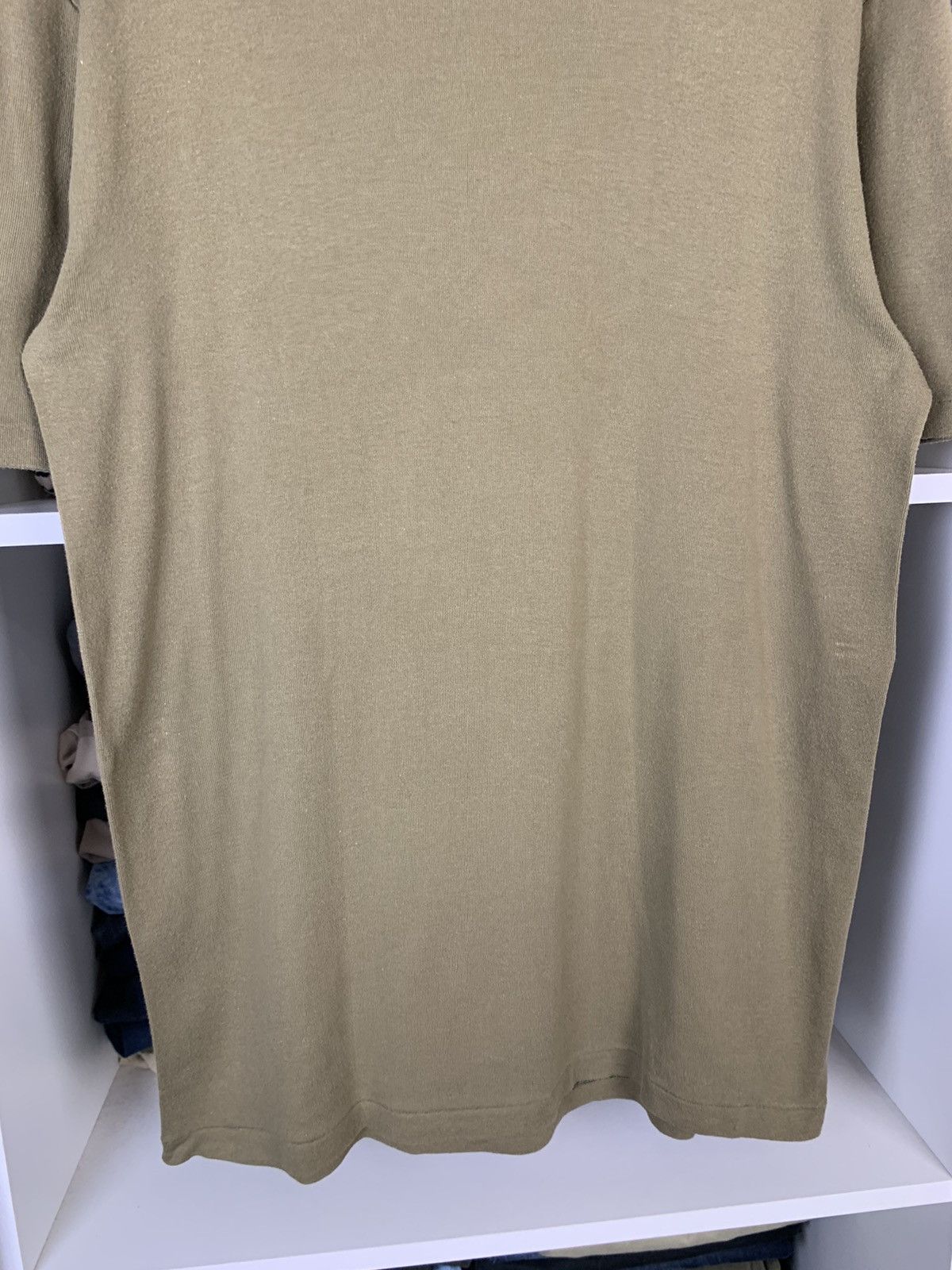 Vintage Vintage Blank Single Stitch T- Shirt Size 52 Size US L / EU 52-54 / 3 - 23 Thumbnail