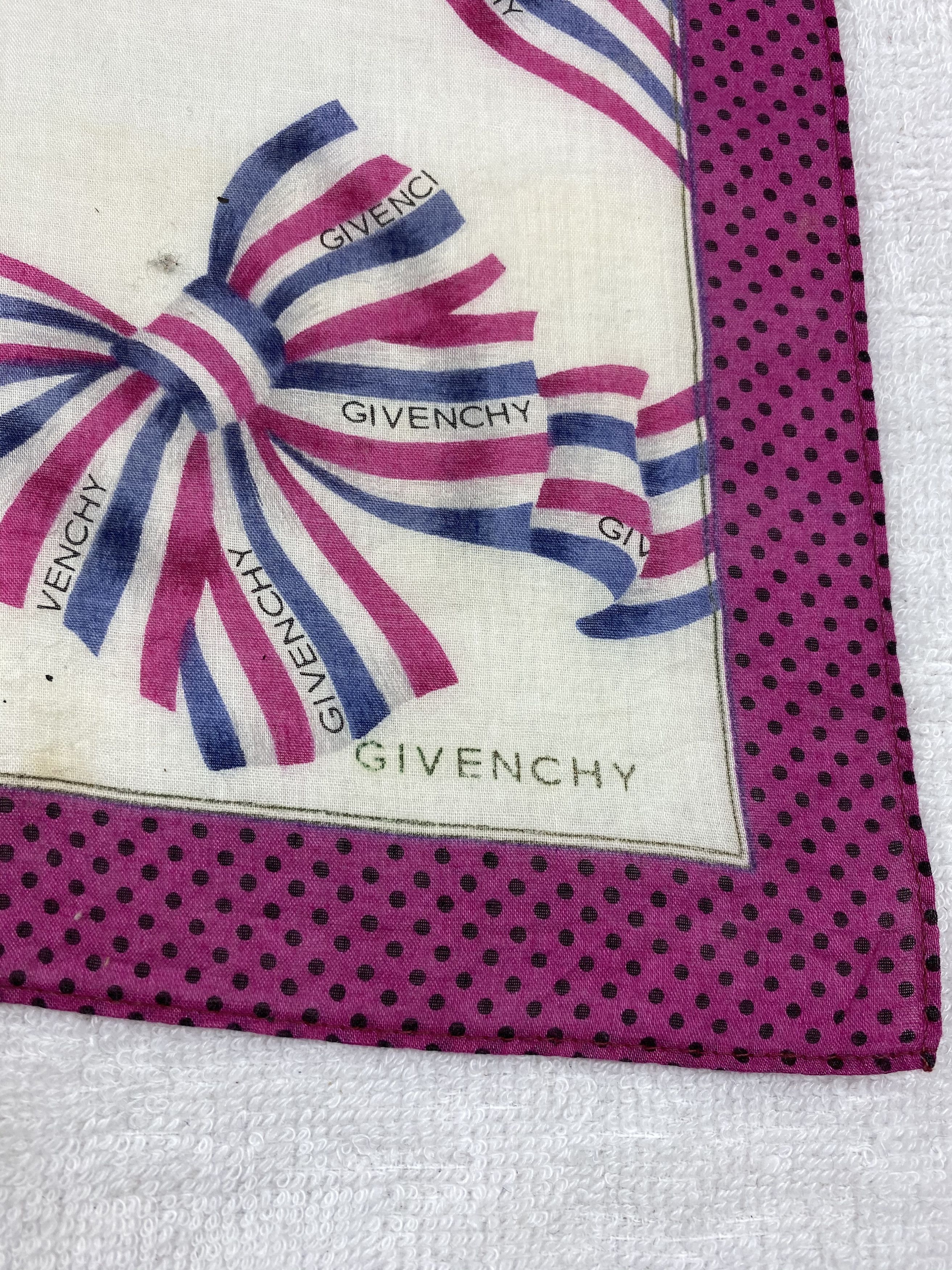 Vintage Givenchy Handkerchief / Bandana / Neckerchief Size ONE SIZE - 5 Thumbnail