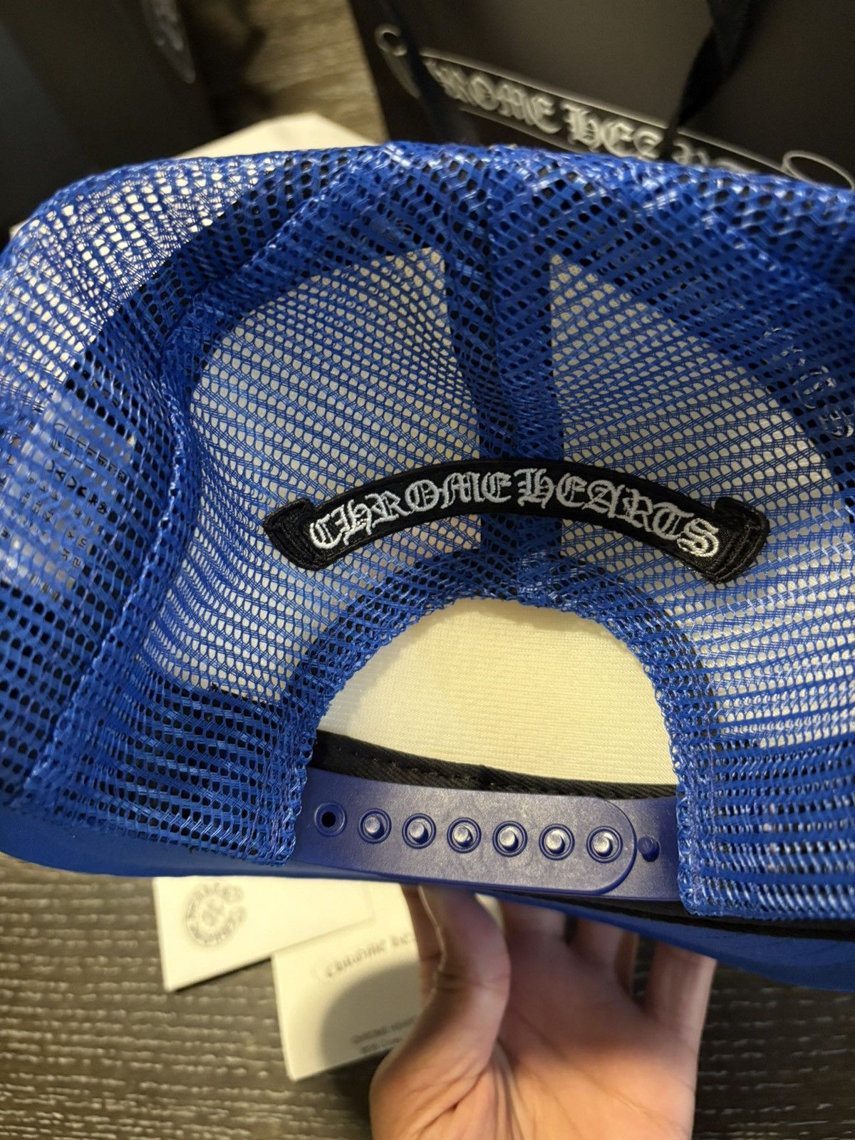 Chrome Hearts Cap chrome hearts bleu and white hollywood Size ONE SIZE - 3 Thumbnail