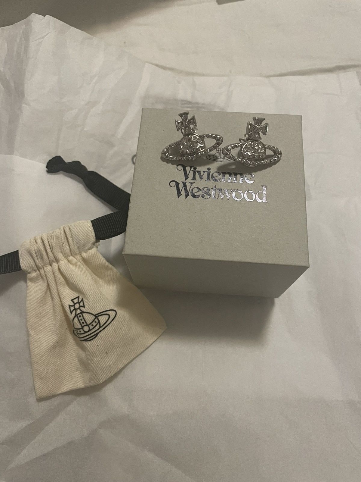 Vivienne Westwood Vivienne Westwood Mayfair Bas Relief Earring Size ONE SIZE - 1 Thumbnail