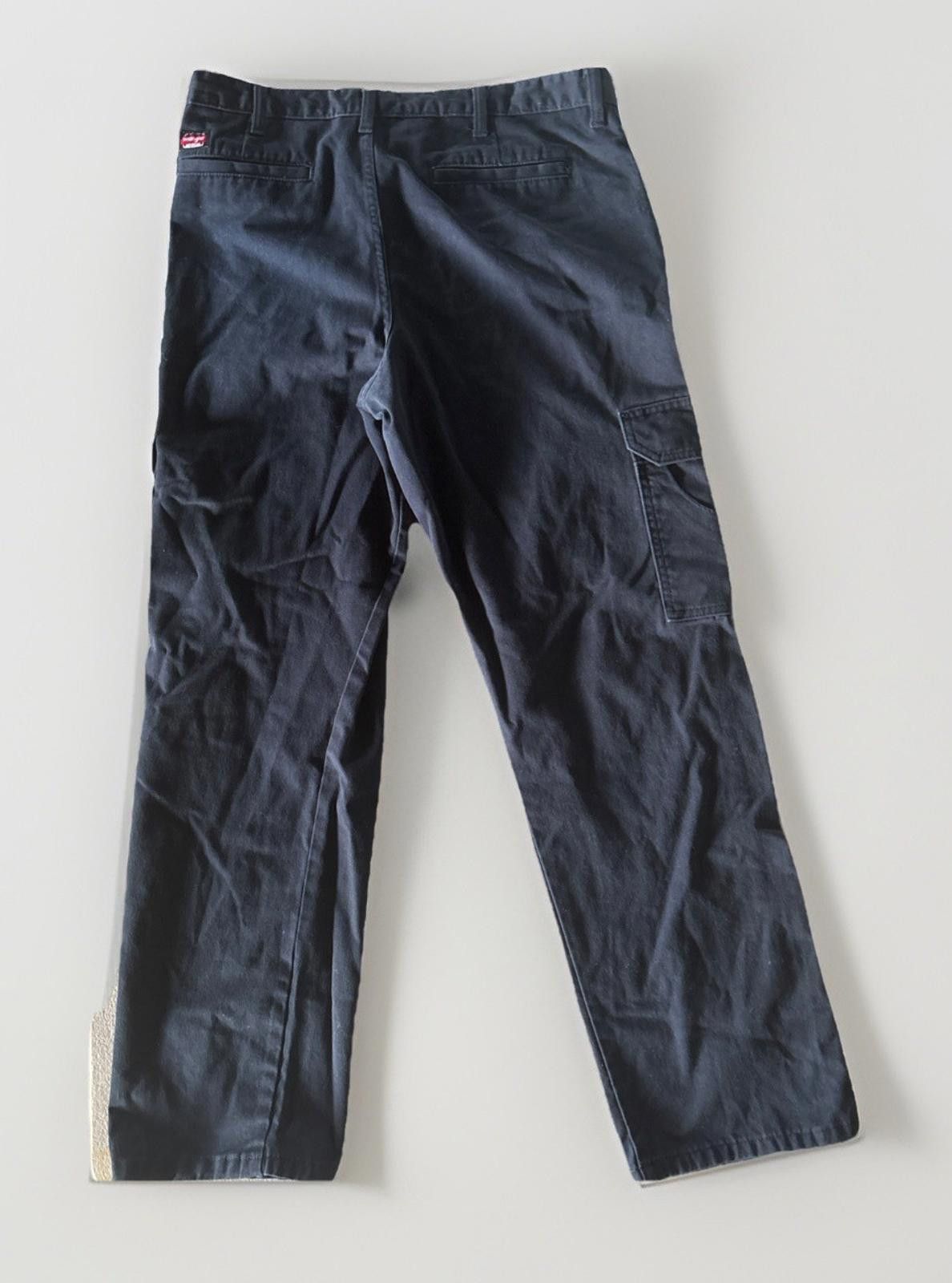 Wrangler Workwear by Wrangler Men's Work Pants Size 34X32 Blue Size US 34 / EU 50 - 6 Thumbnail