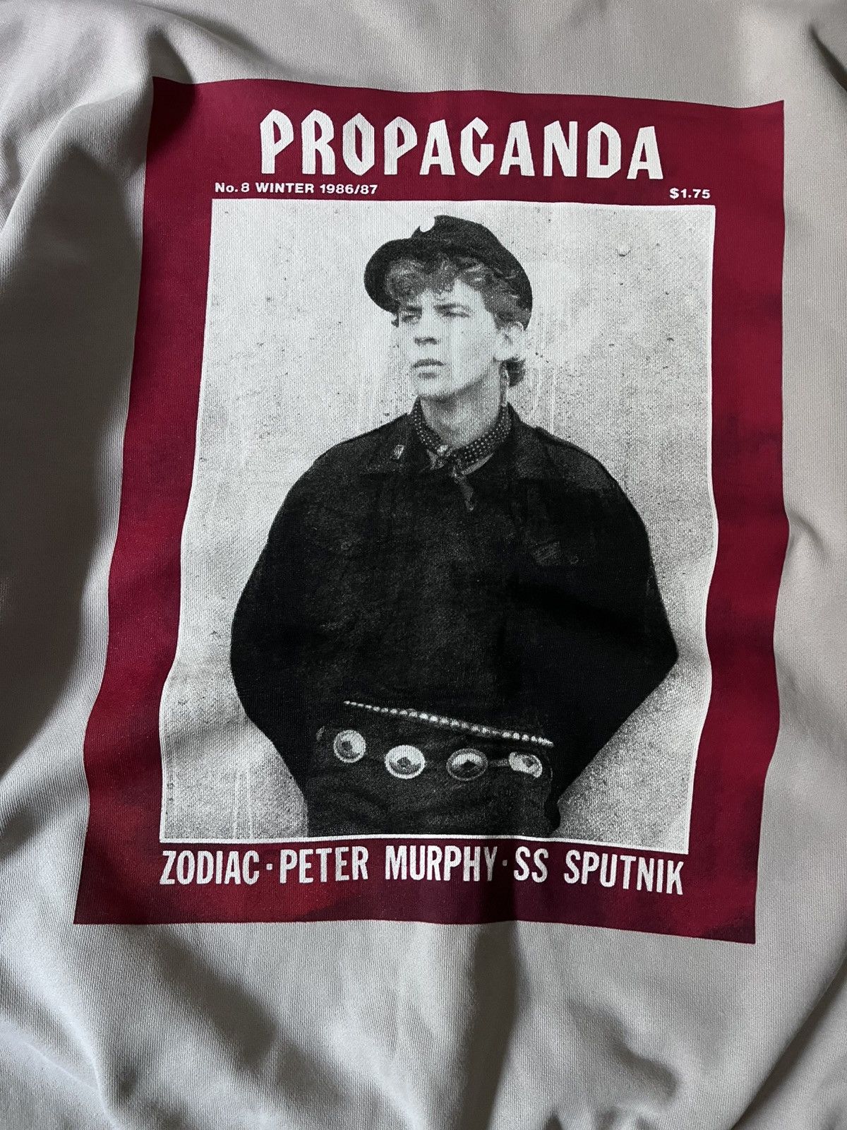 Acne Studios Acne Studios Propaganda beige sweatshirt rare Size US M / EU 48-50 / 2 - 2 Thumbnail