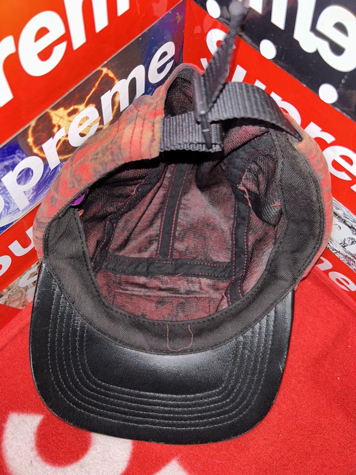 Supreme Supreme Liberty Floral Fabrics 5Panel Camp Cap SS12 RARE HAT Size ONE SIZE - 8 Thumbnail