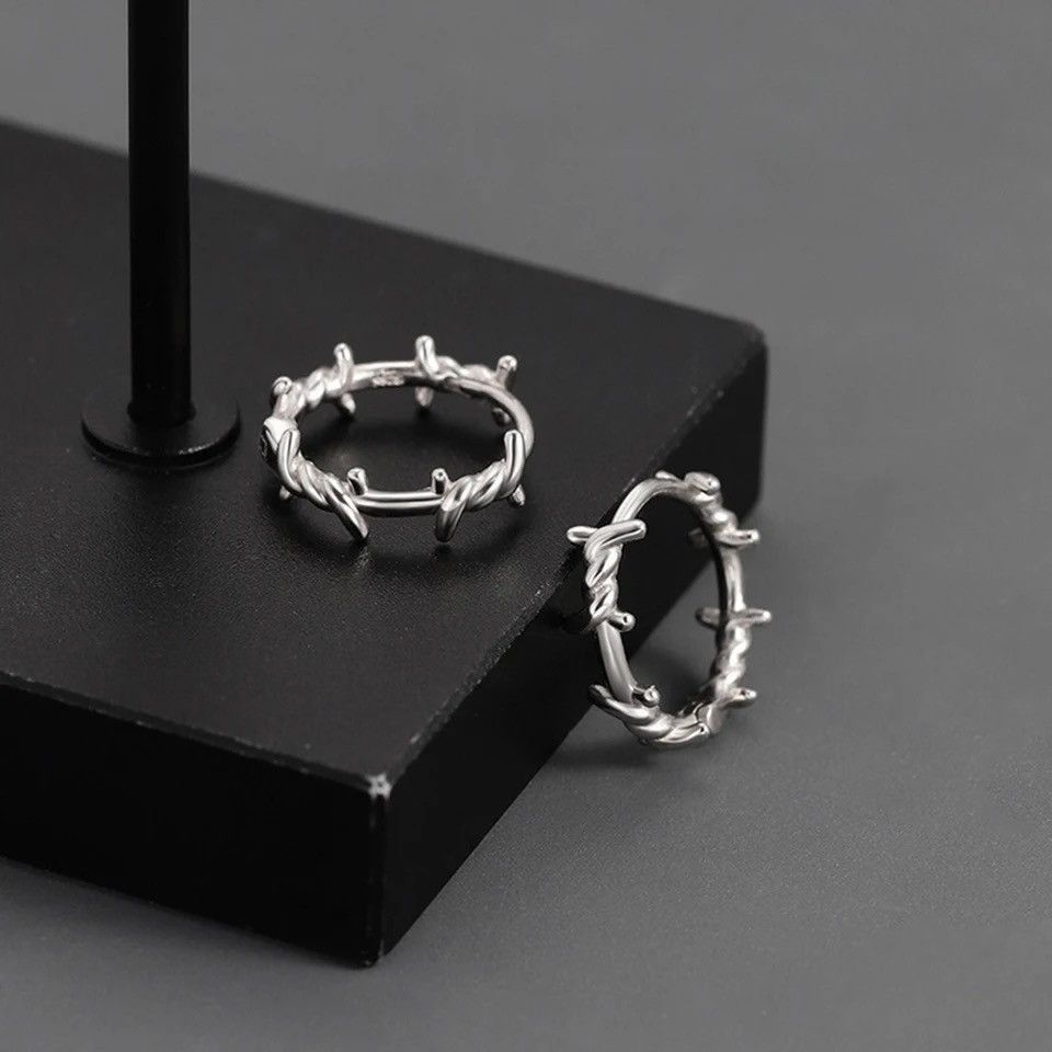 Jewelry Torn punk earrings （1pairs） Size ONE SIZE - 6 Thumbnail