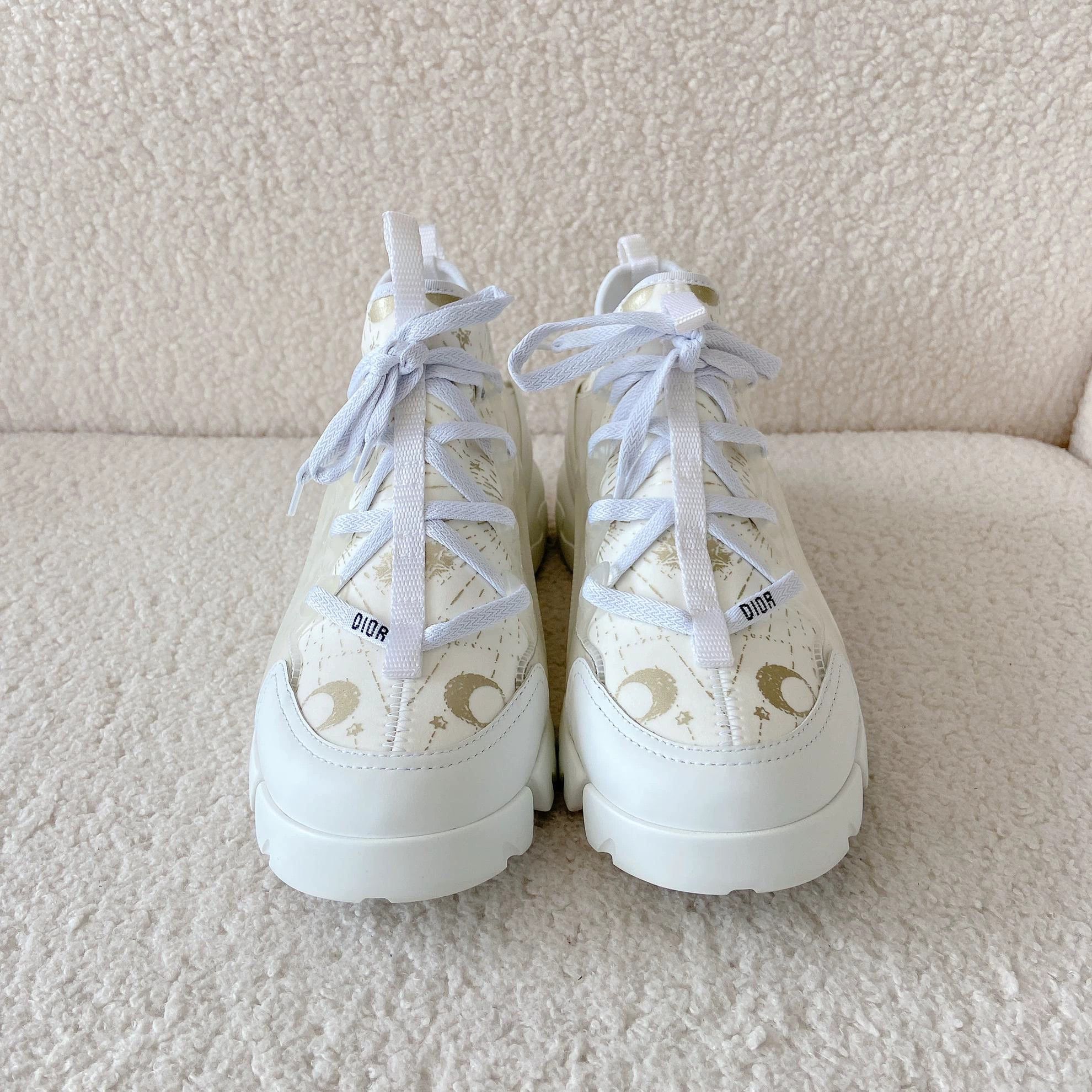 Dior Dior D-Connect Constellation Sheepskin Dad Shoes 37.5 Size US 7 / IT 37 - 3 Thumbnail