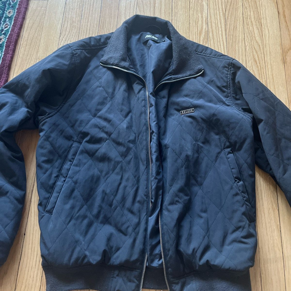 Palace 3M quilted zip up