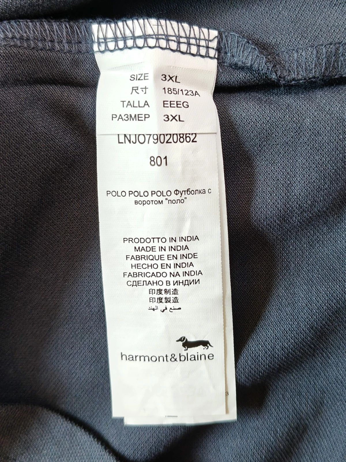 Harmont & Blaine Harmont & Blaine Shortsleeves Polo Shirt ASM / 113 Size US XXL / EU 58 / 5 - 7 Thumbnail