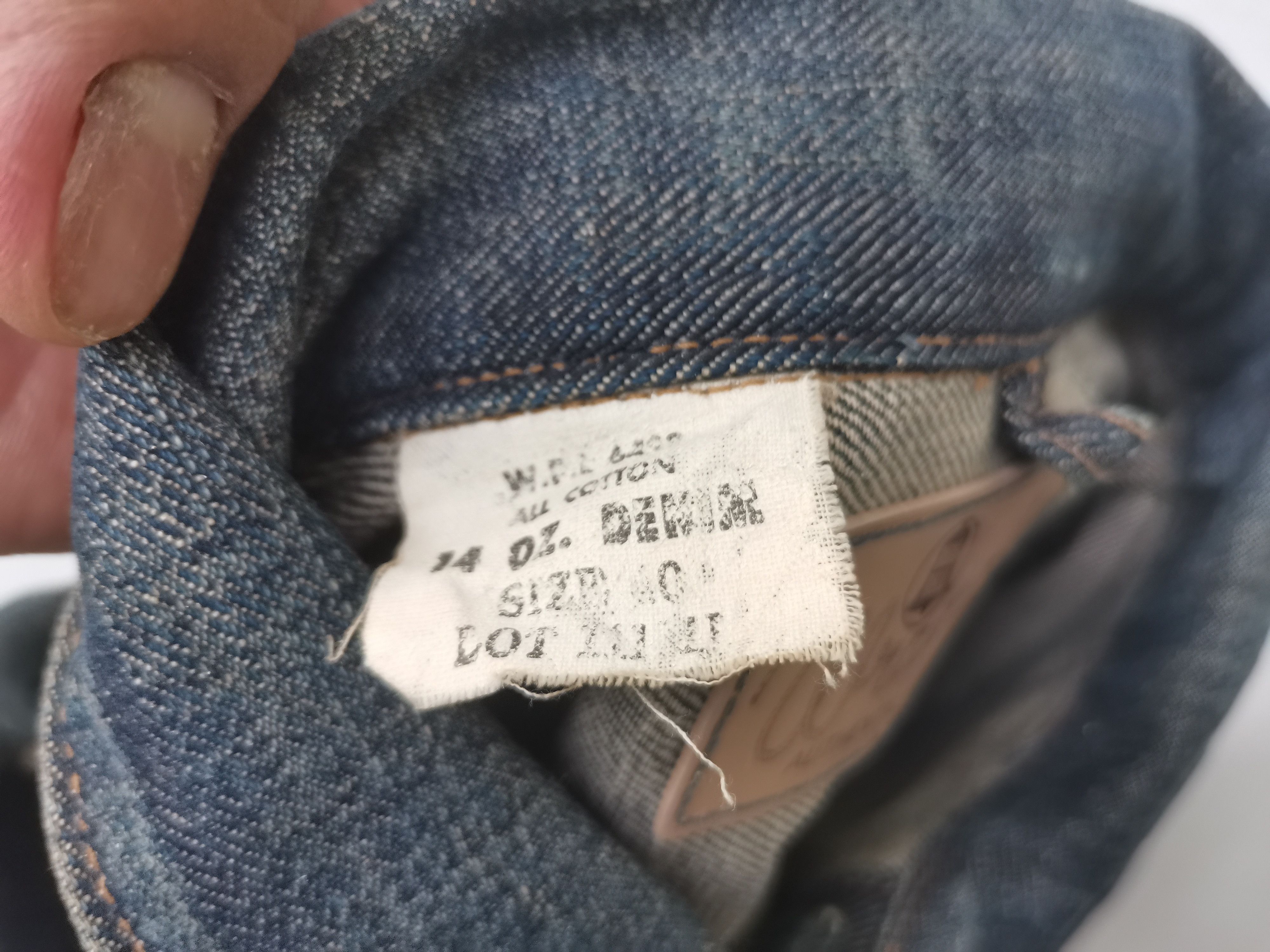 Vintage × Wrangler Rare vintage WRANGLER Trucker jacket Size US M / EU 48-50 / 2 - 3 Thumbnail