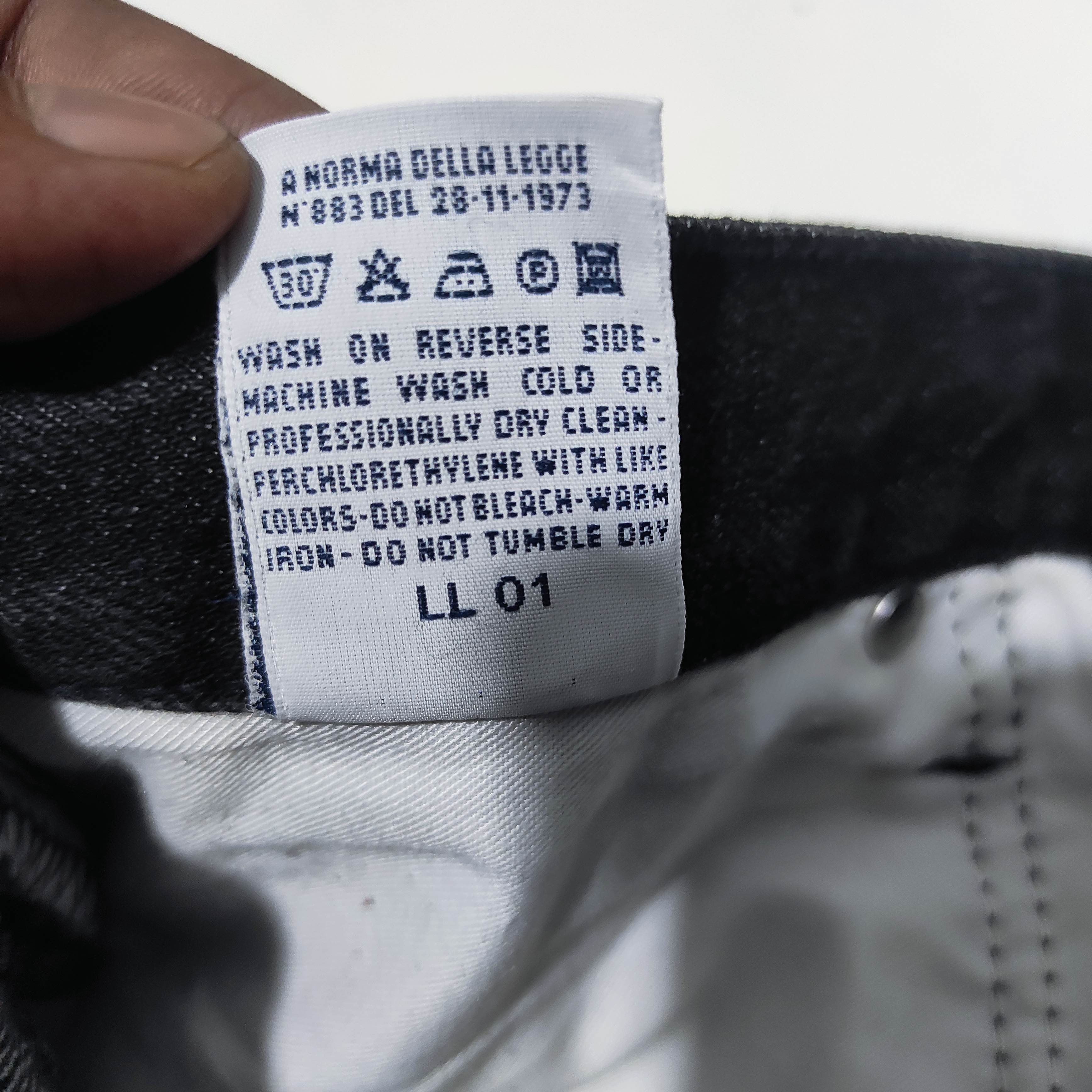 Versace Versace Jeans Couture Black Denim Size US 30 / EU 46 - 17 Thumbnail