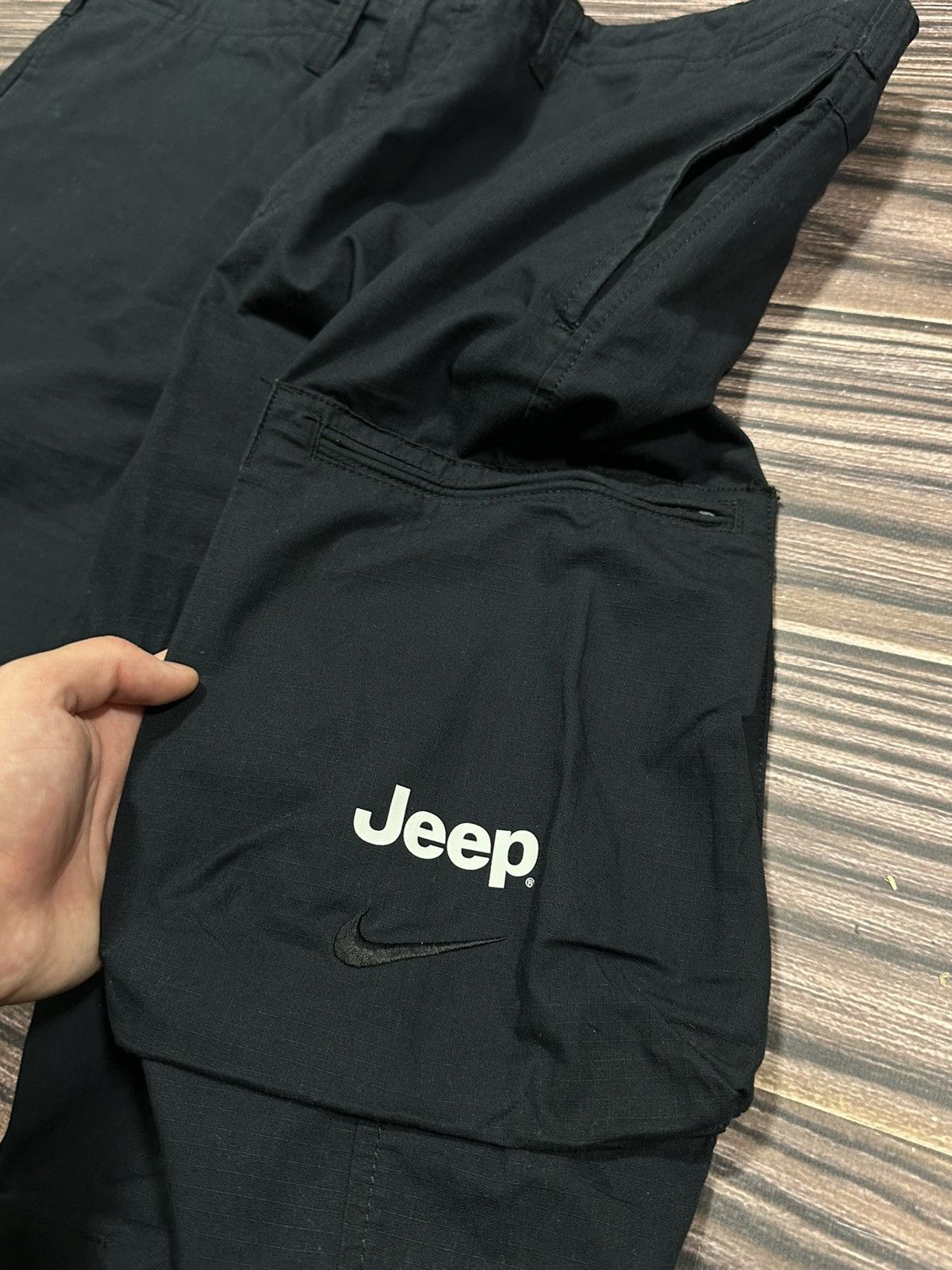 Nike × Vintage Vintage Nike Denim Pants Cargo Soccer football Juventus Size US 38 / EU 54 - 5 Thumbnail