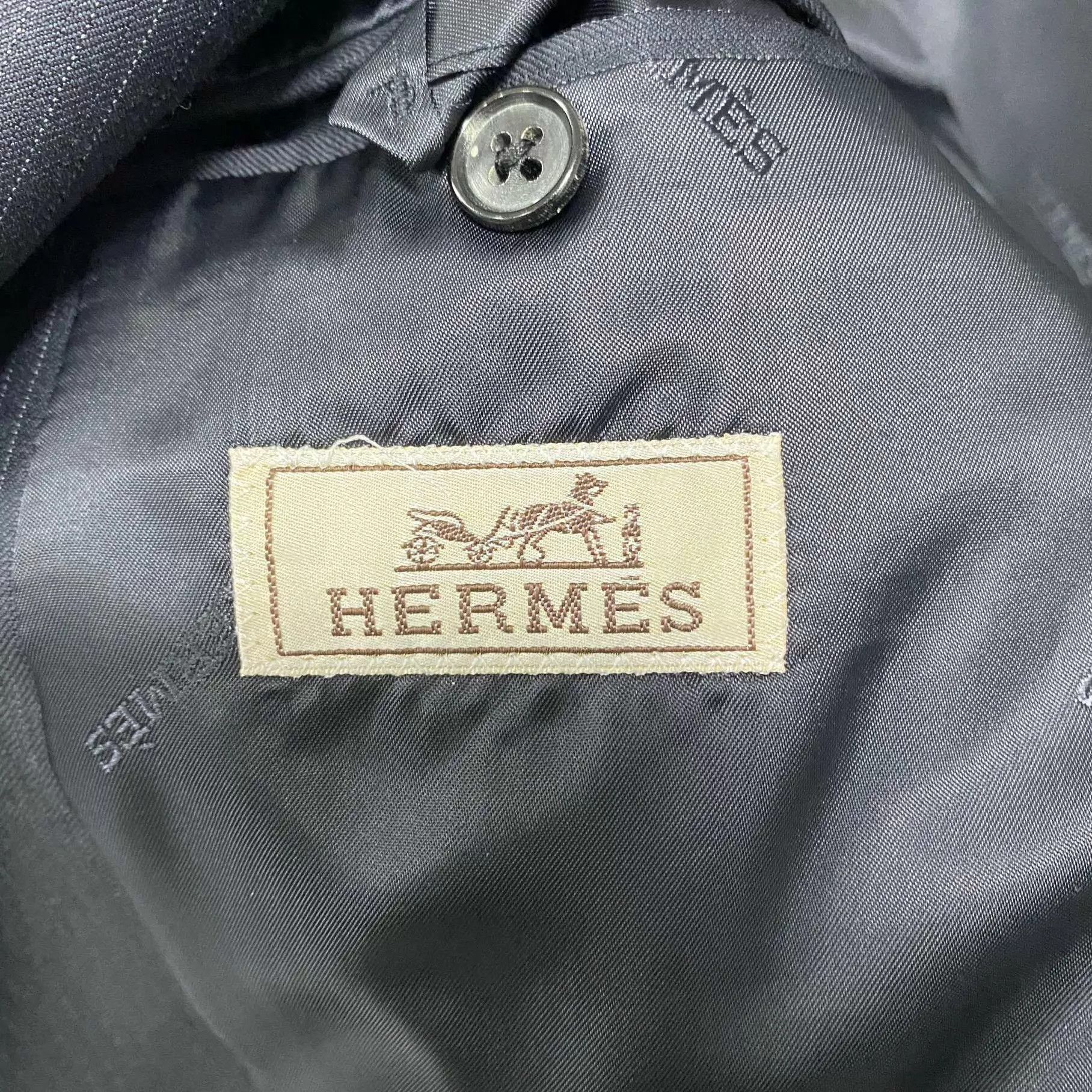 Hermes HERMES Striped Blazer 50 (99 New) Size 50R - 4 Thumbnail