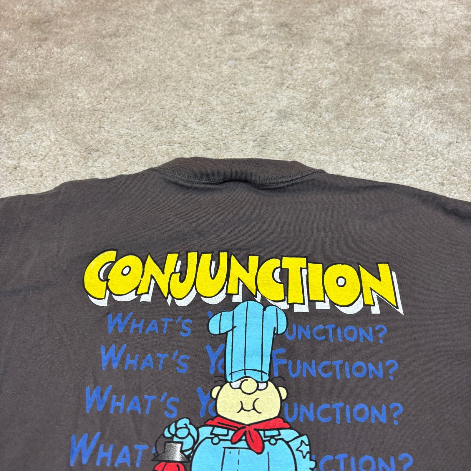 Tultex × Vintage Vintage 90s School House Rock Conjunction Junction Shirt XL Size US XL / EU 56 / 4 - 11 Thumbnail