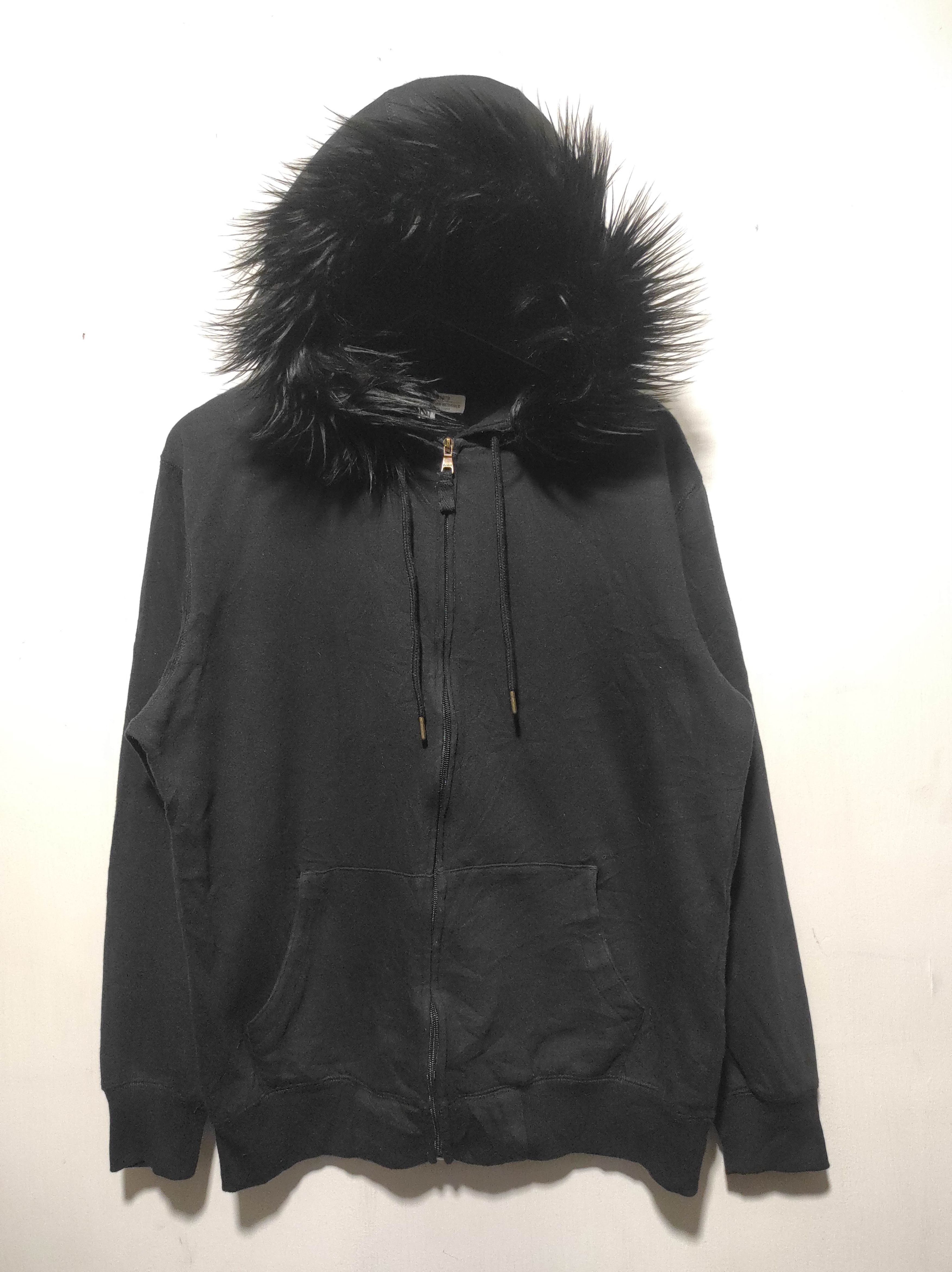 Hysteric Glamour Rivers Black Fur Hoodie IfSixWasNine LGB style Size US L / EU 52-54 / 3 - 2 Thumbnail