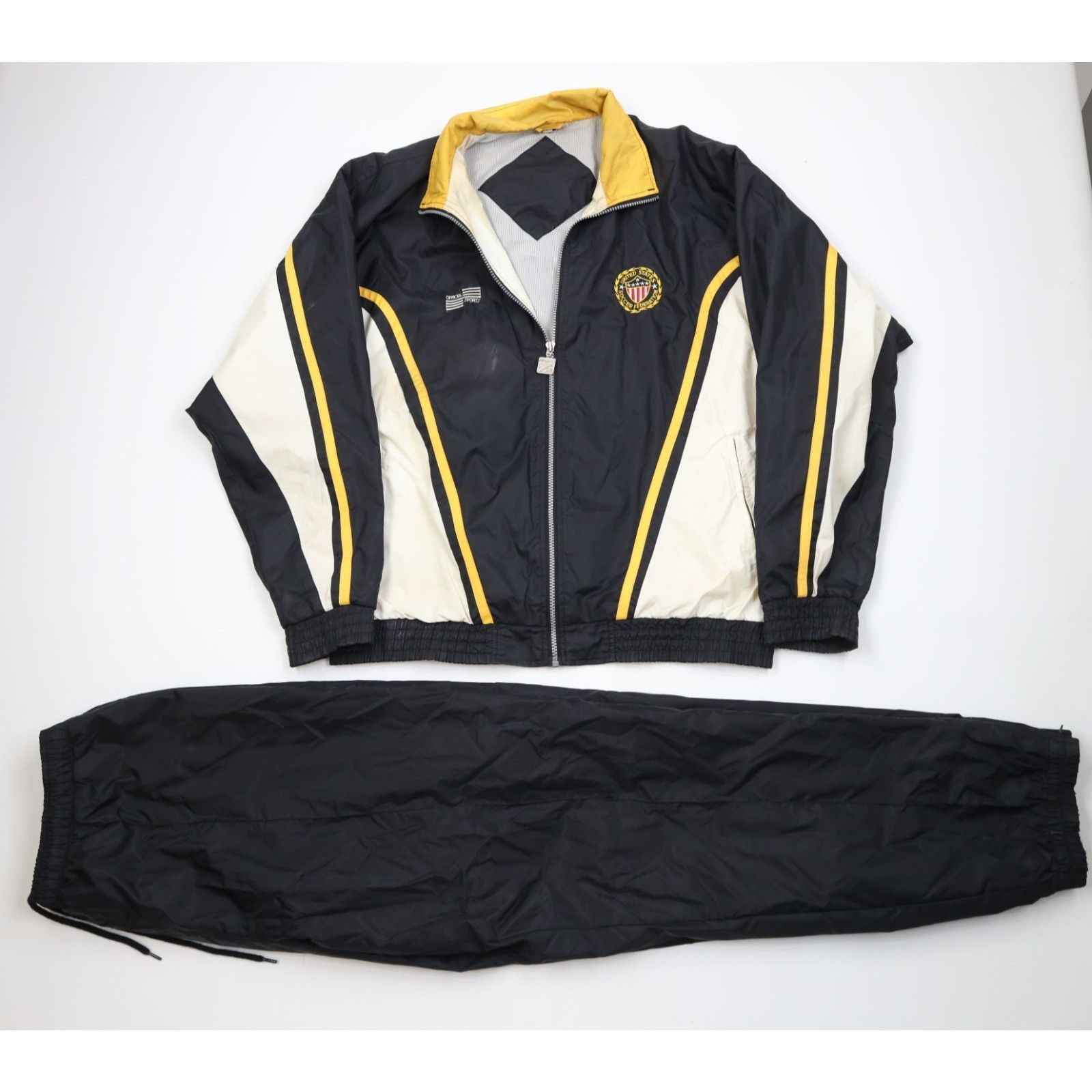 Reebok × Streetwear × Vintage Reebok Vintage Nylon Track Suit