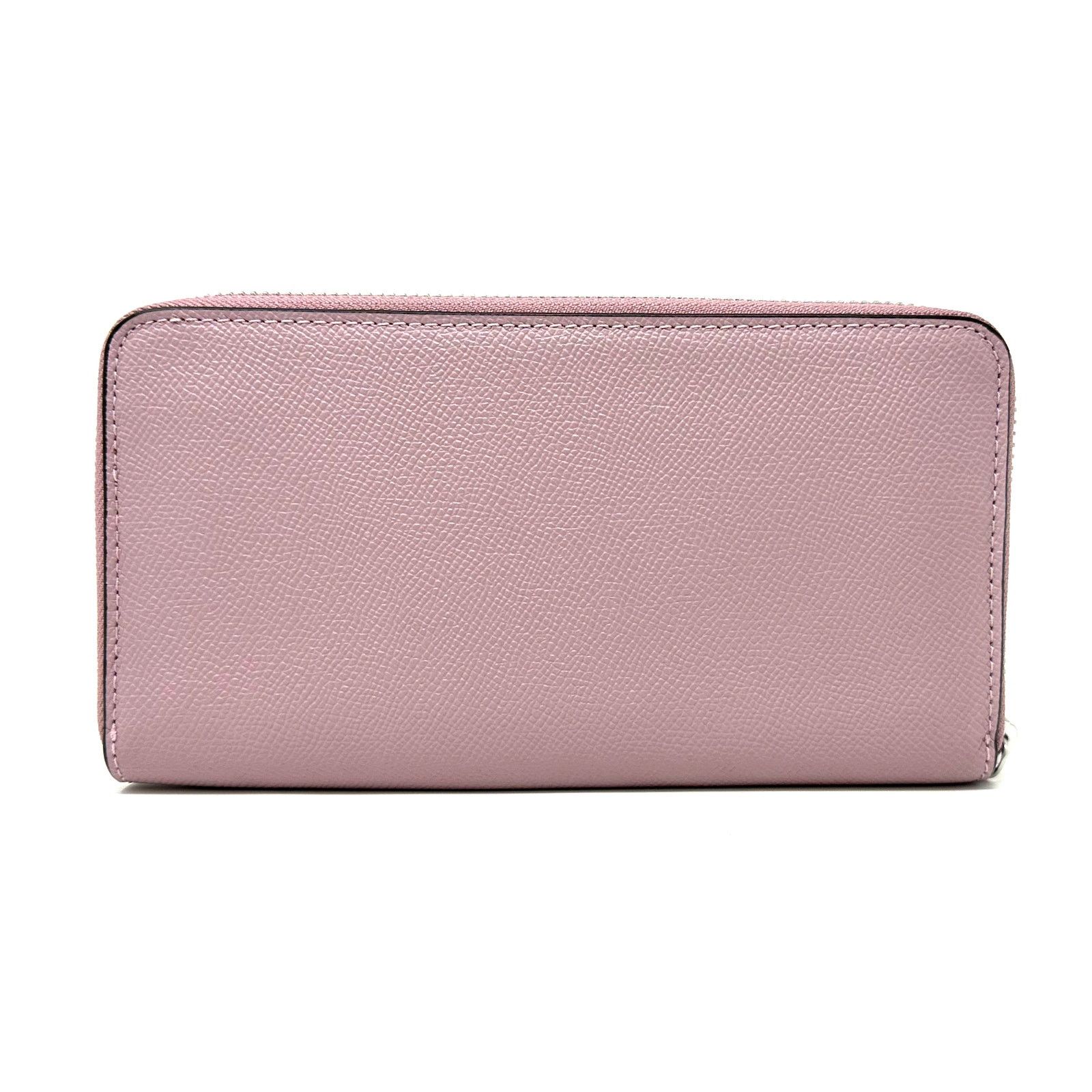 Coach online C3441 Long Zip Around Wallet Candy Pink Leather Strap Wristlet NWT $298