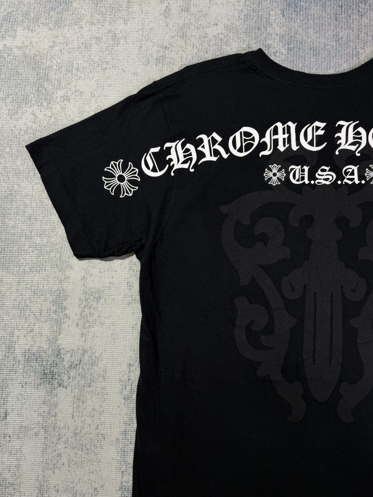 Chrome Hearts Like new - Arc Banner Shoulder Script Size US M / EU 48-50 / 2 - 4 Thumbnail