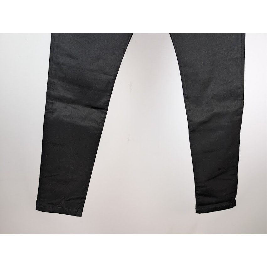 Saint Laurent Paris o1rshd1 Slim Fit Cotton Chino Pants in Black Size US 32 / EU 48 - 4 Thumbnail