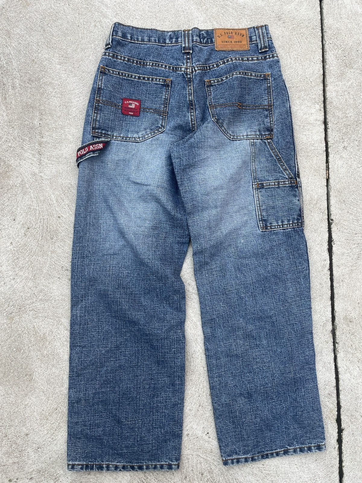 Levi's × Polo Ralph Lauren × U.S. Polo Assn. US Polo Baggy Denim with Cargo Pockets Size 36" / US 14 / IT 50 - 1 Thumbnail