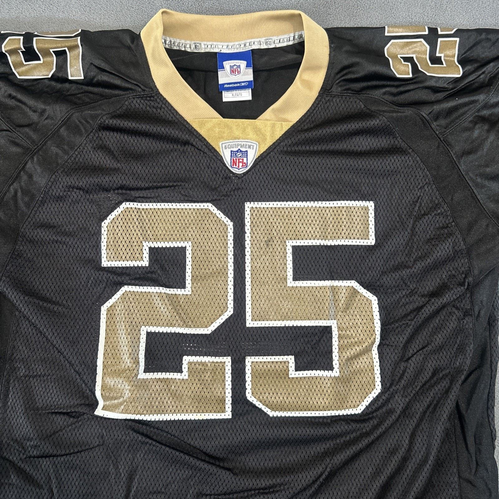 Reebok Reggie Bush New Orleans Saints Black Reebok Jersey Size XL Size US XL / EU 56 / 4 - 4 Thumbnail