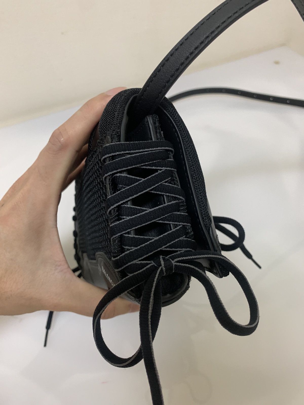 Balenciaga Balenciaga Leather Sneakerhead Phone Holder Bag Size ONE SIZE - 4 Thumbnail