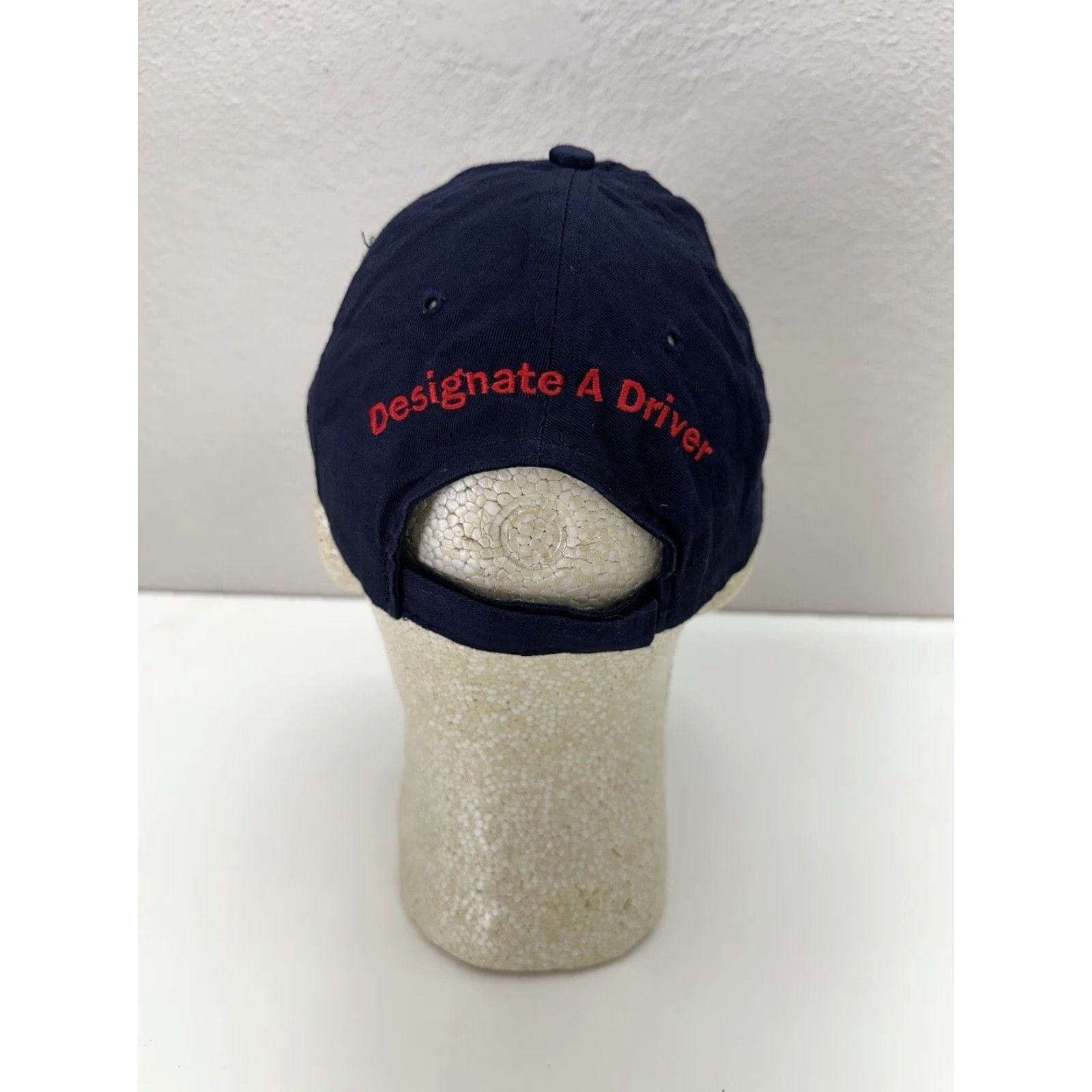 Budweiser Unbranded Baseball Hat Budweiser Beer Designate A Driver Blue Adjustable Cap Shirt? Size ONE SIZE - 3 Thumbnail