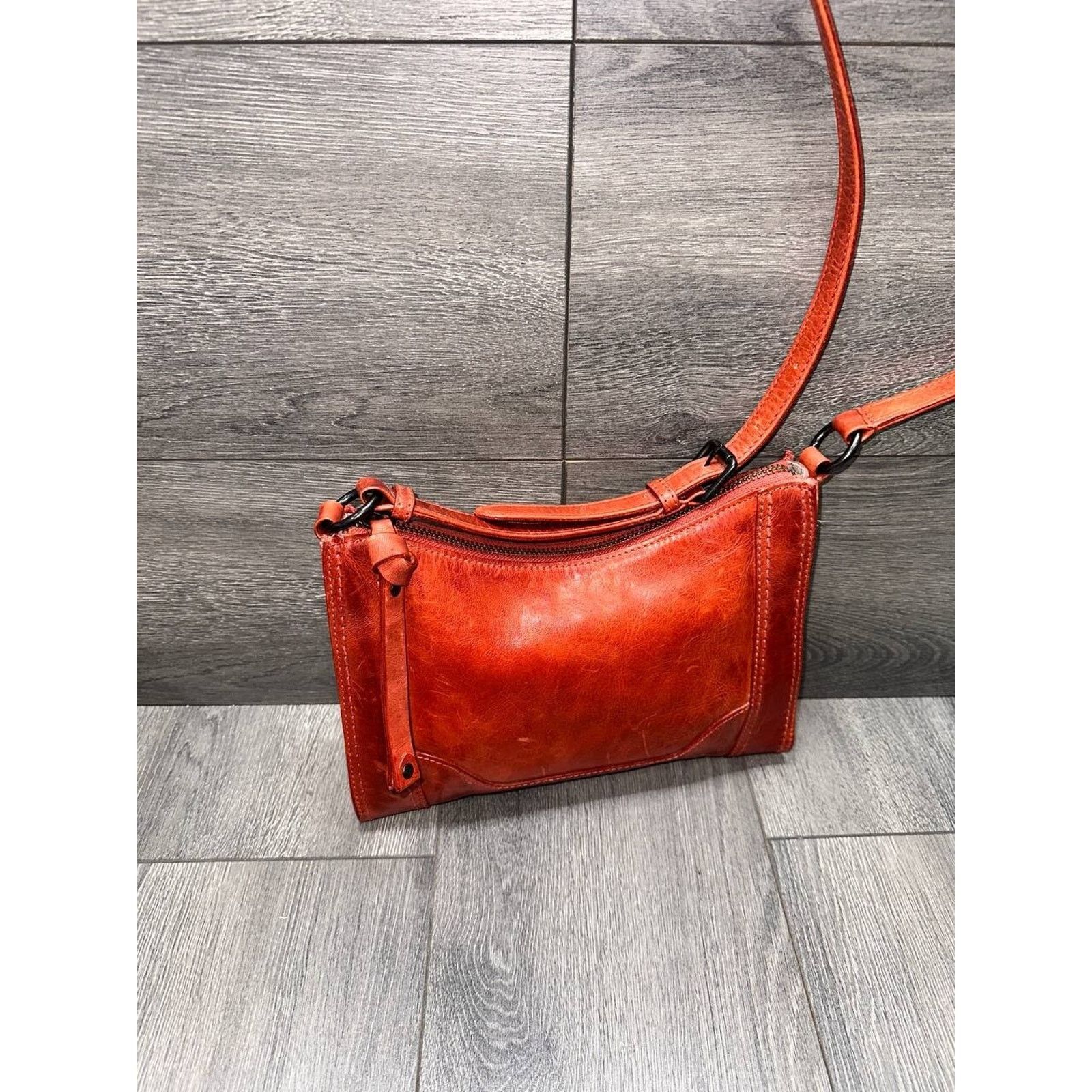 Frye Frye Melisa Leather Crossbody medium Red Bag B000459 Size ONE SIZE - 14 Thumbnail