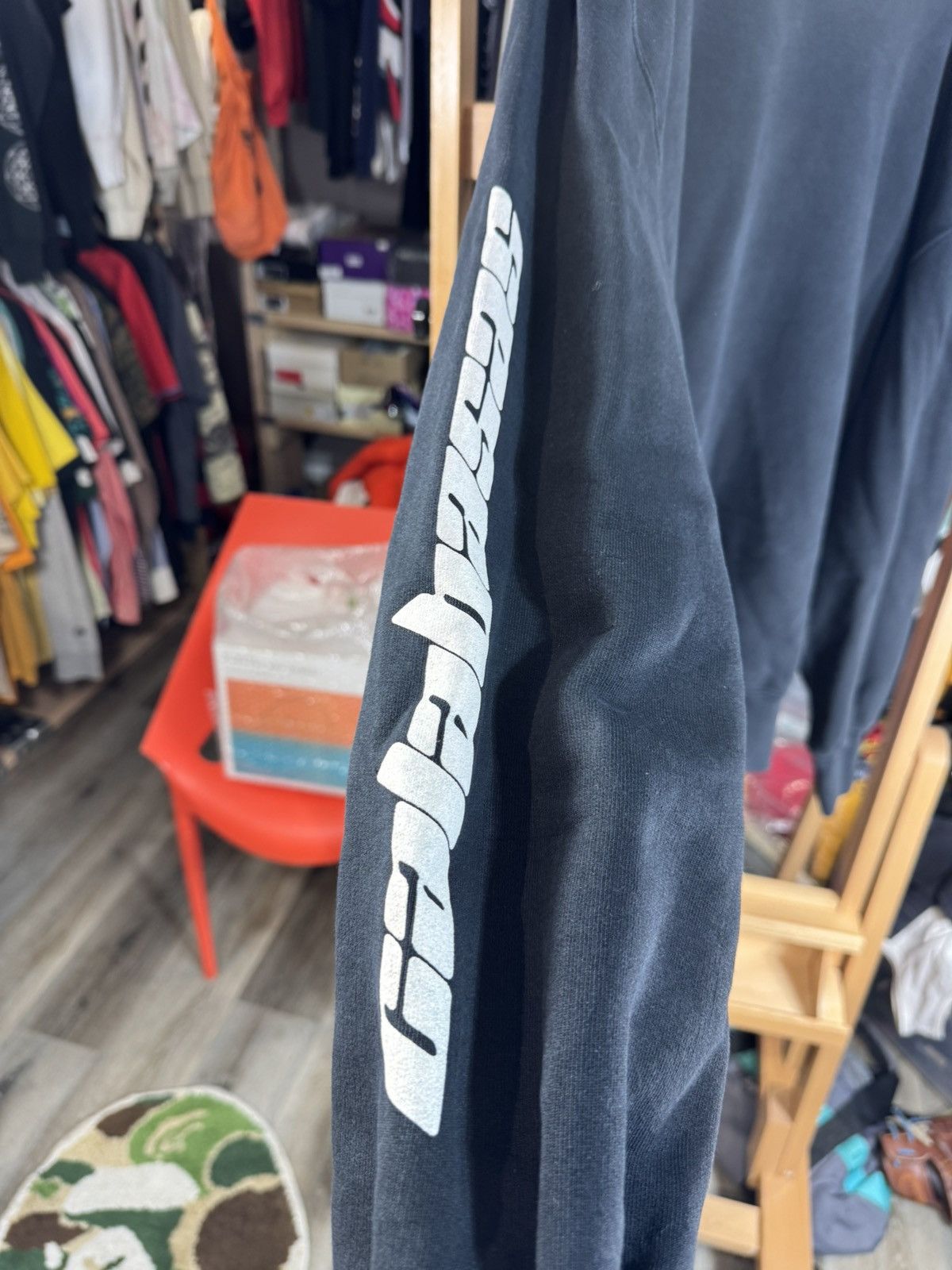 Kanye West × Yeezy YEEZY SEASON 4 CALABASAS BLACK/WHITE XL 🎱 Size US XL / EU 56 / 4 - 3 Thumbnail