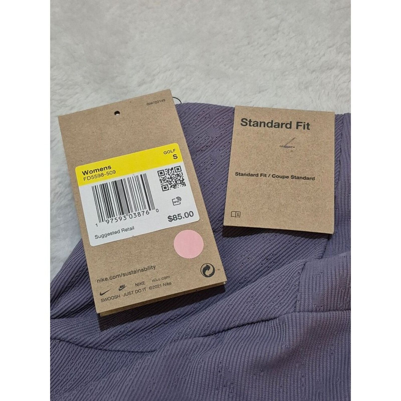 Nike NWT Nike Dri-FIT ADV Women's Golf Skort - Daybreak Purple Size 27" / US 4 / IT 40 - 6 Thumbnail