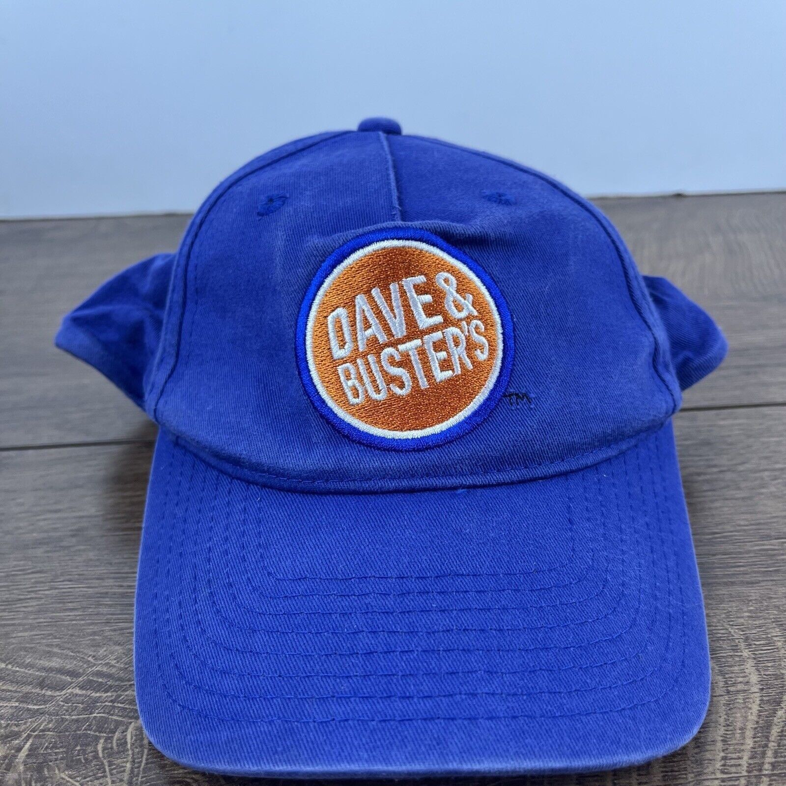 Other Dave & Busters Hat Blue Cap Adjustable Blue Adult Size Hat Size ONE SIZE - 2 Thumbnail