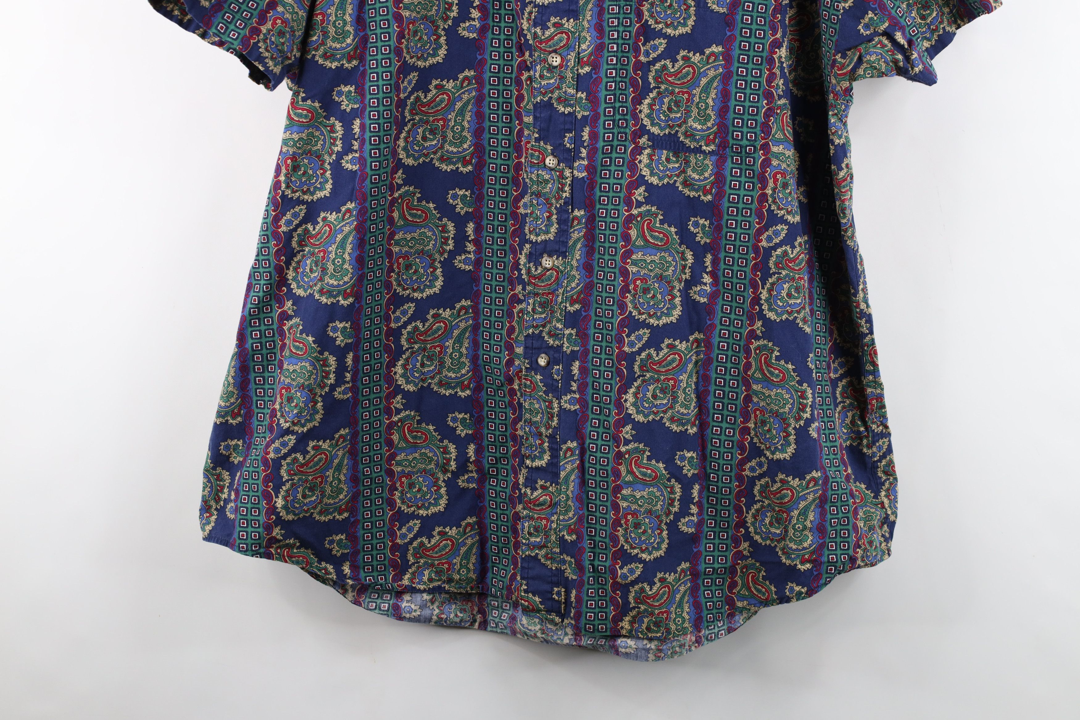 Vintage Vintage 90s Streetwear Short Sleeve Button Down Shirt Size US XL / EU 56 / 4 - 3 Thumbnail