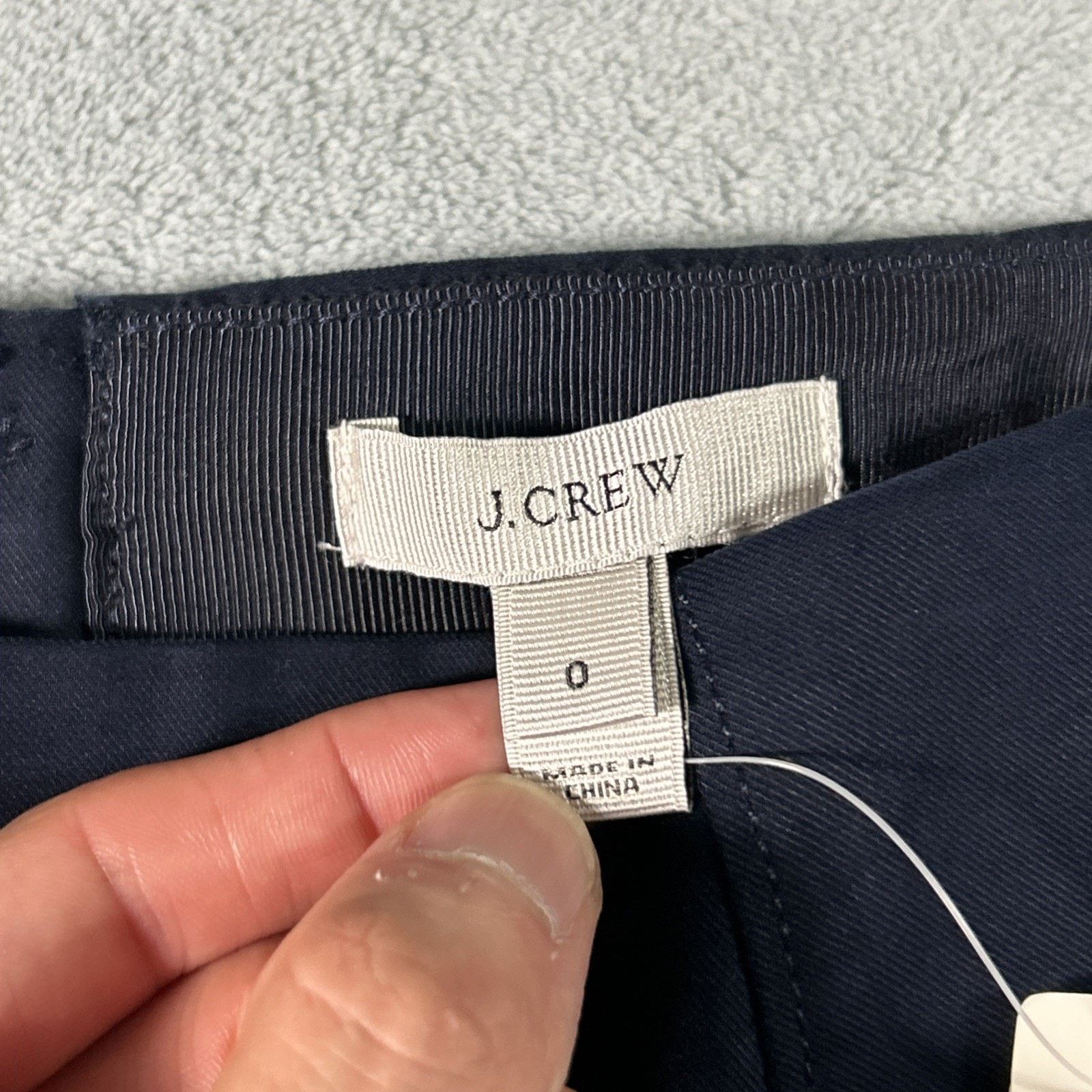 J.Crew J Crew Pleated Dress Skirt One Piece Women Sz 0 26x17 Navy Size 25" / US 0 / IT 36 - 3 Thumbnail