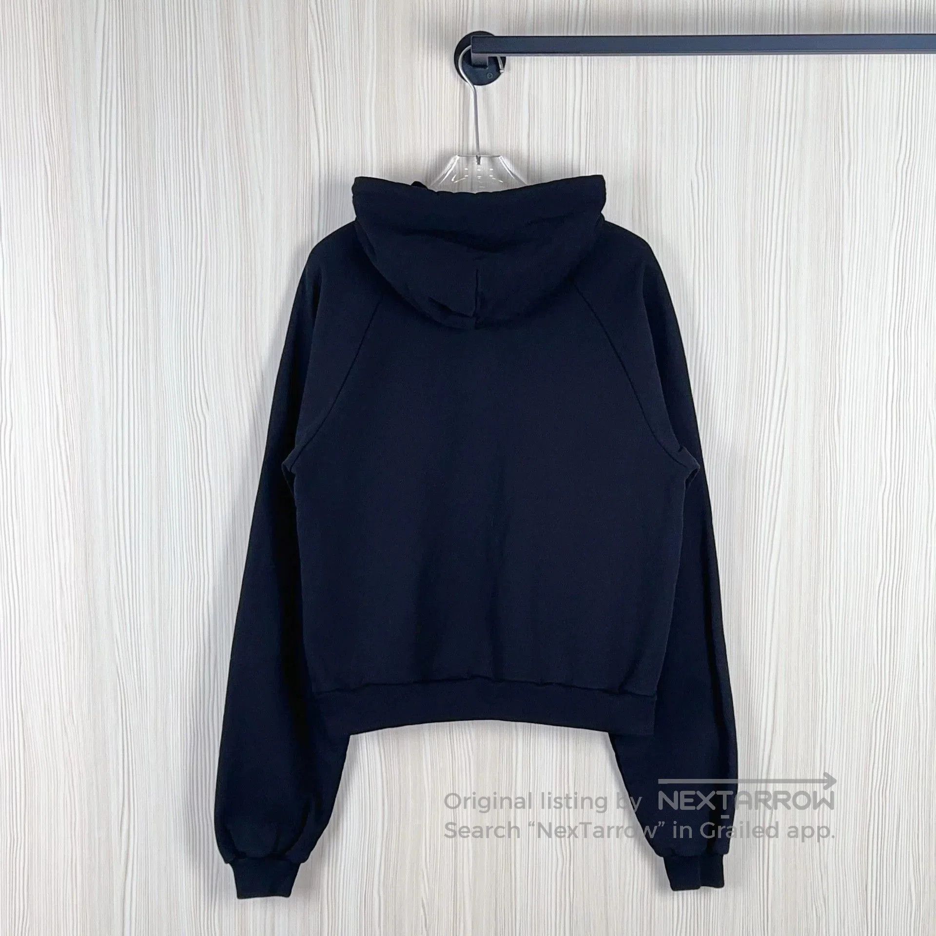 Balenciaga balenciaga navy hoodie in size medium. Size US M / EU 48-50 / 2 - 2 Thumbnail