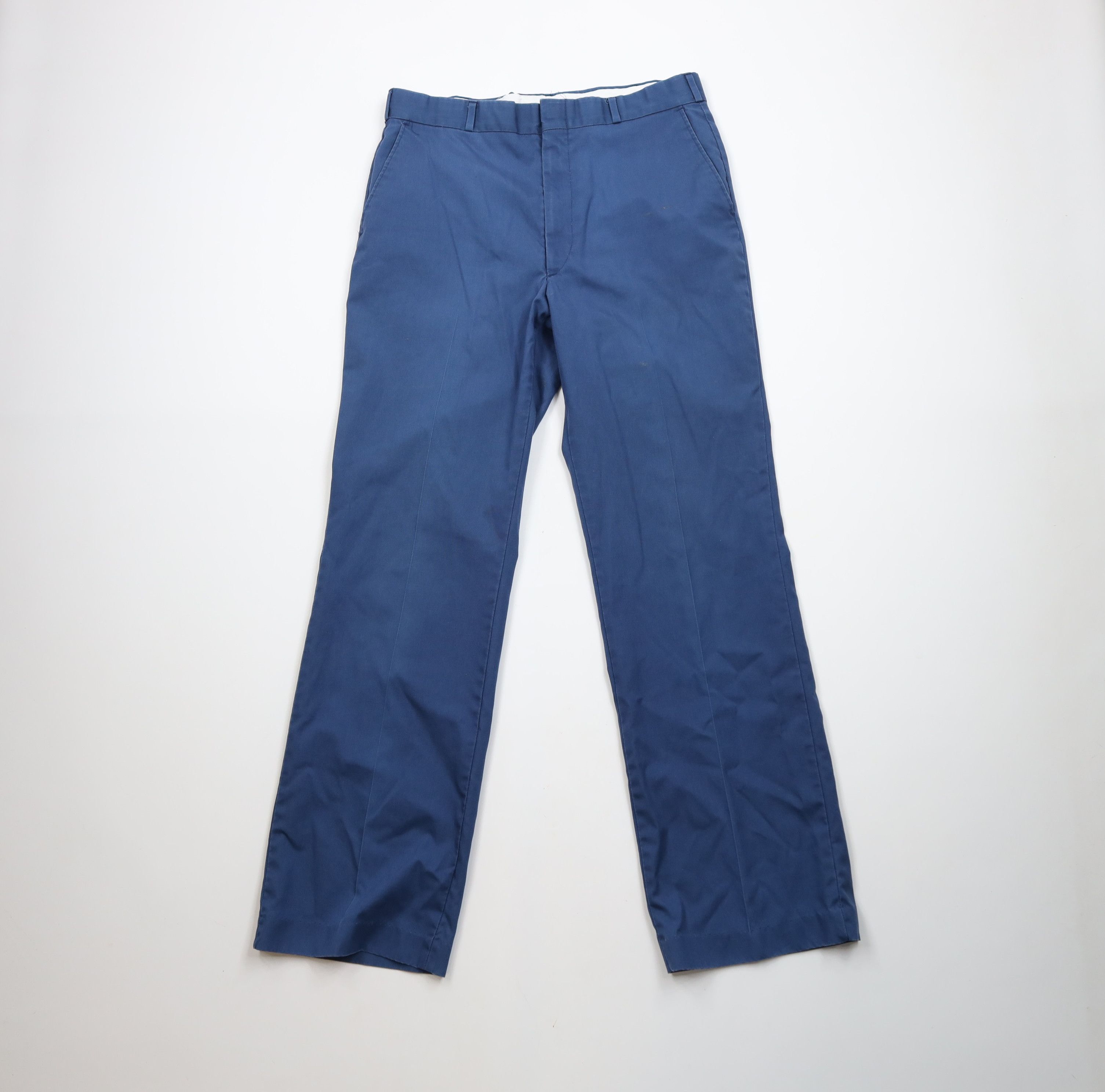 Vintage Vintage 70s Streetwear Flared Wide Leg Chino Pants USA Size US 32 / EU 48 - 1 Thumbnail
