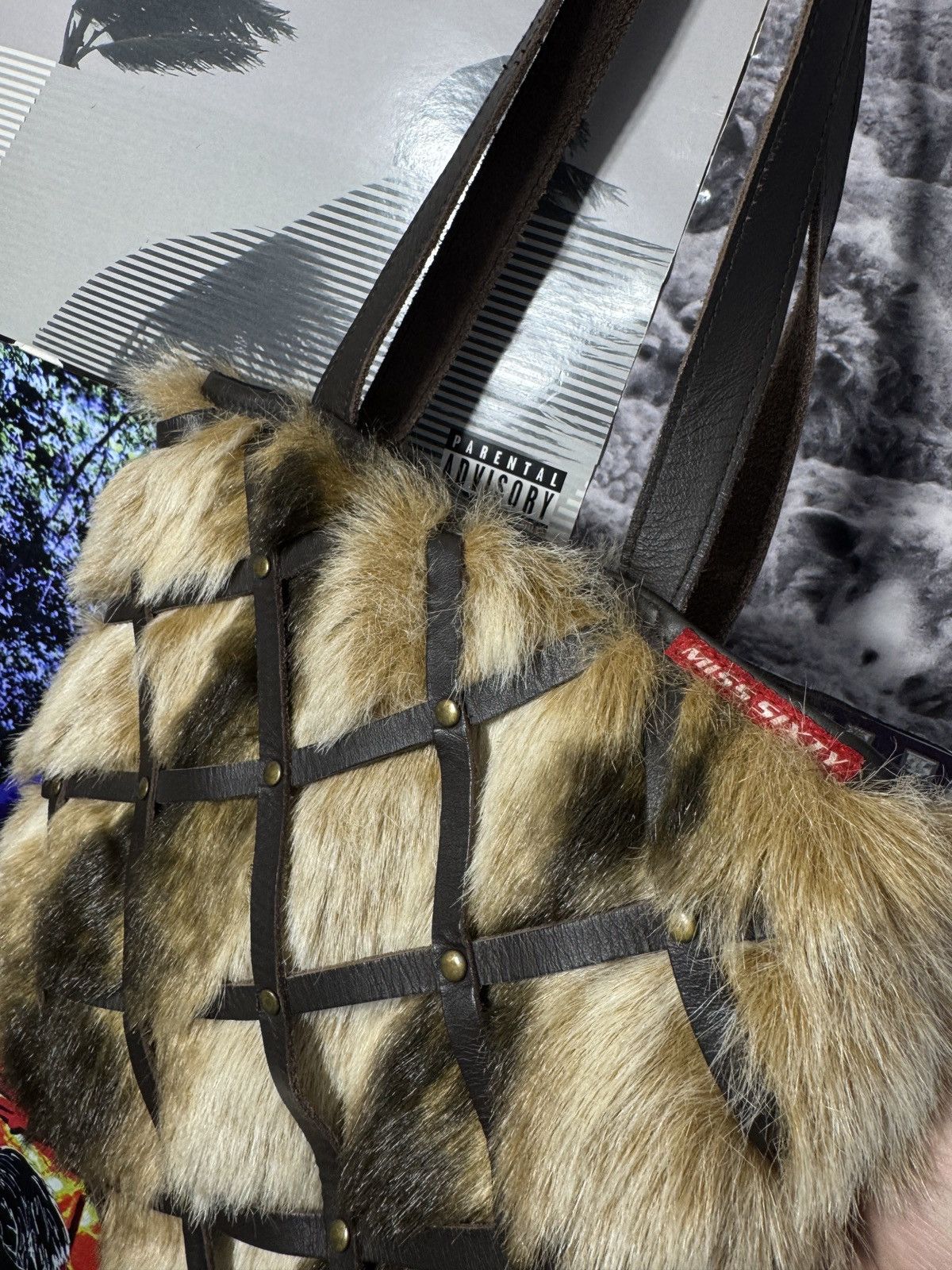 Miss Sixty Miss Sixty Mohair Shoulder Bag Size ONE SIZE - 2 Thumbnail