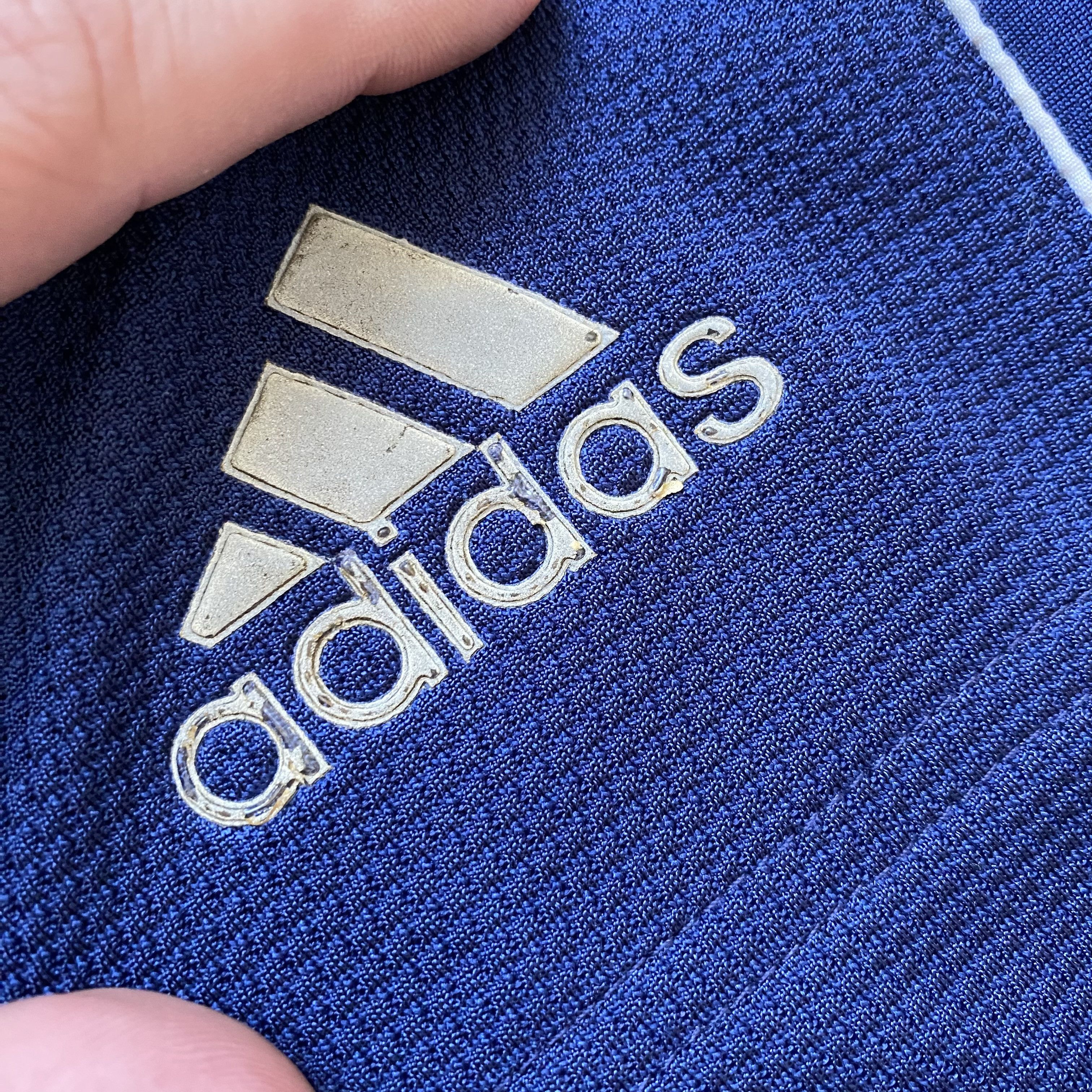 Adidas 🦏 Crazy Vintage Adidas 90s Nylon track pants Popper Size US 32 / EU 48 - 6 Thumbnail