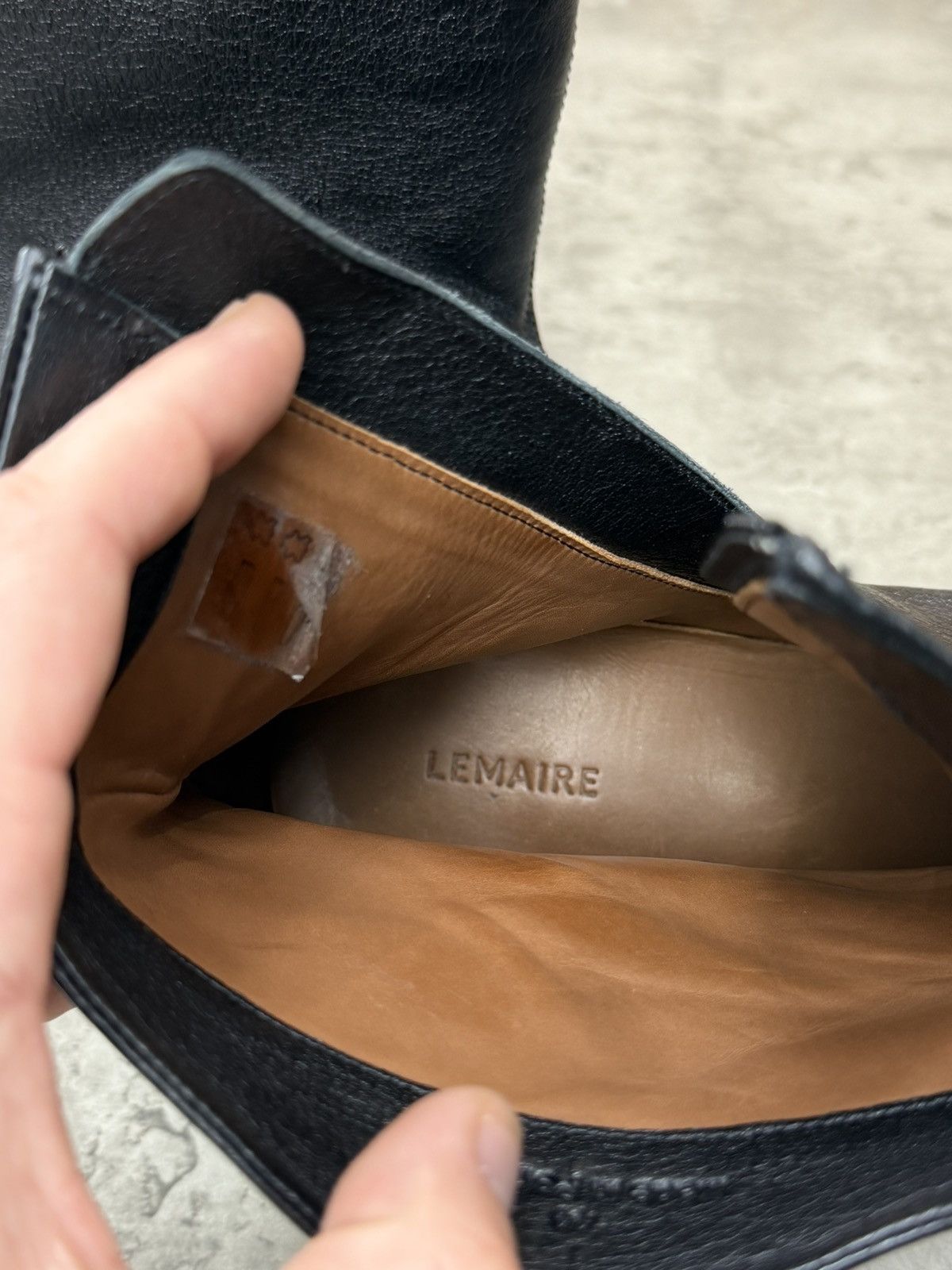 Lemaire Lemaire Piped Zipped Boots Size 44 Size US 11 / EU 44 - 15 Thumbnail