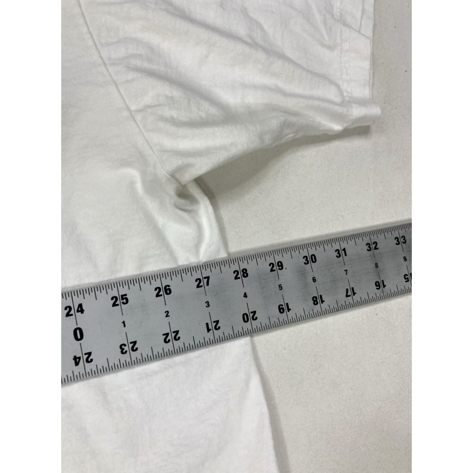 Vintage VINTAGE Yesterday Is Dead T-Shirt Men 3XL White Short Sleeve Graphic Print Crew Neck Logo All Seasons Size US XXL / EU 58 / 5 - 7 Thumbnail