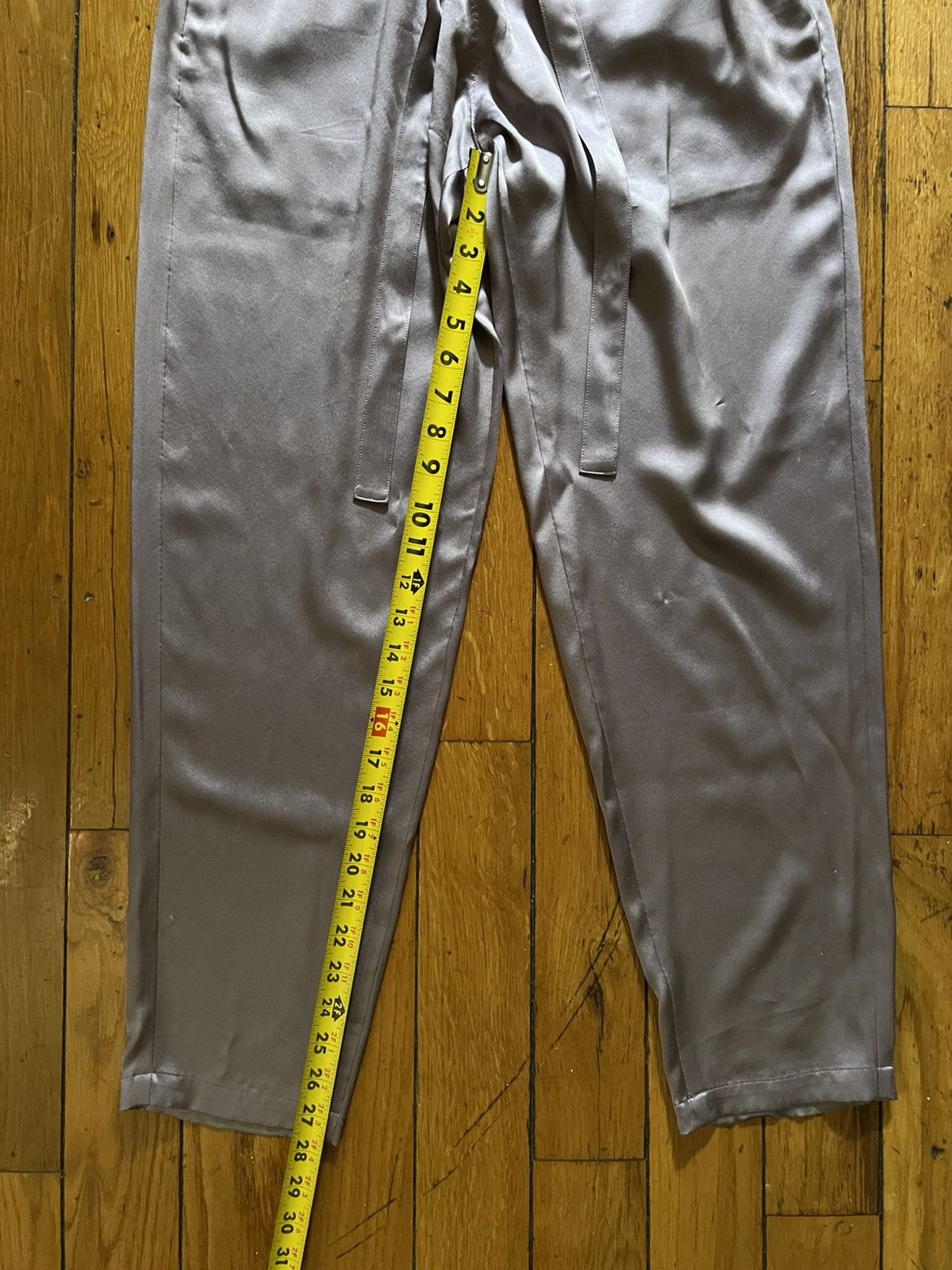 Jun Takahashi Undercover Lavender Silk Pants Size US 29 - 5 Thumbnail