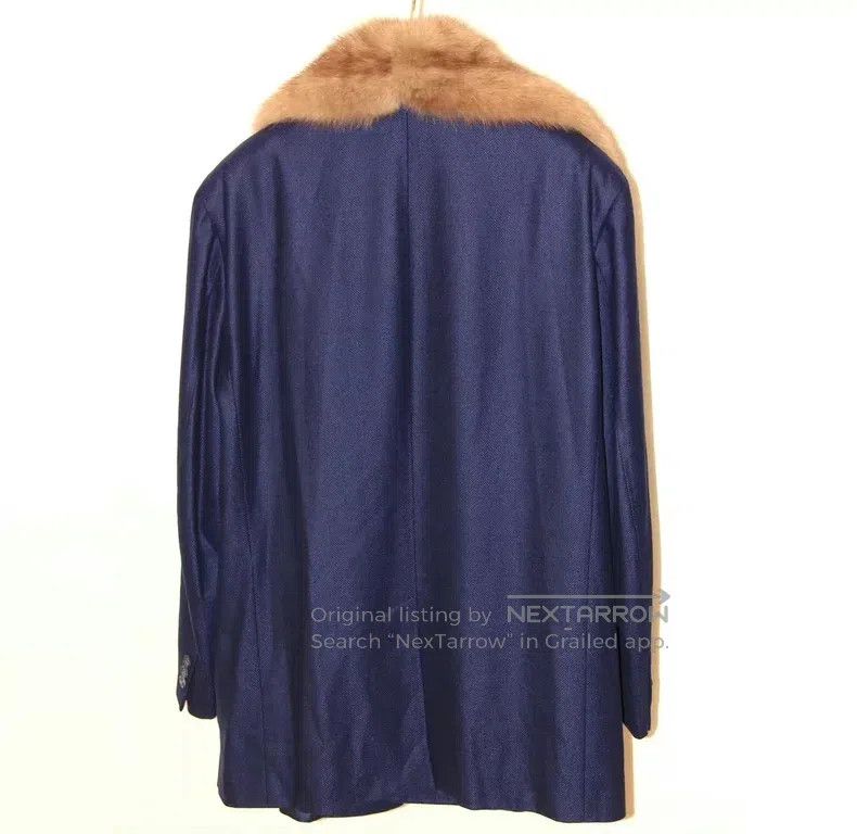 Brioni Brioni Pure Vicuña Fleece Short Overcoat Size US XL / EU 56 / 4 - 5 Thumbnail