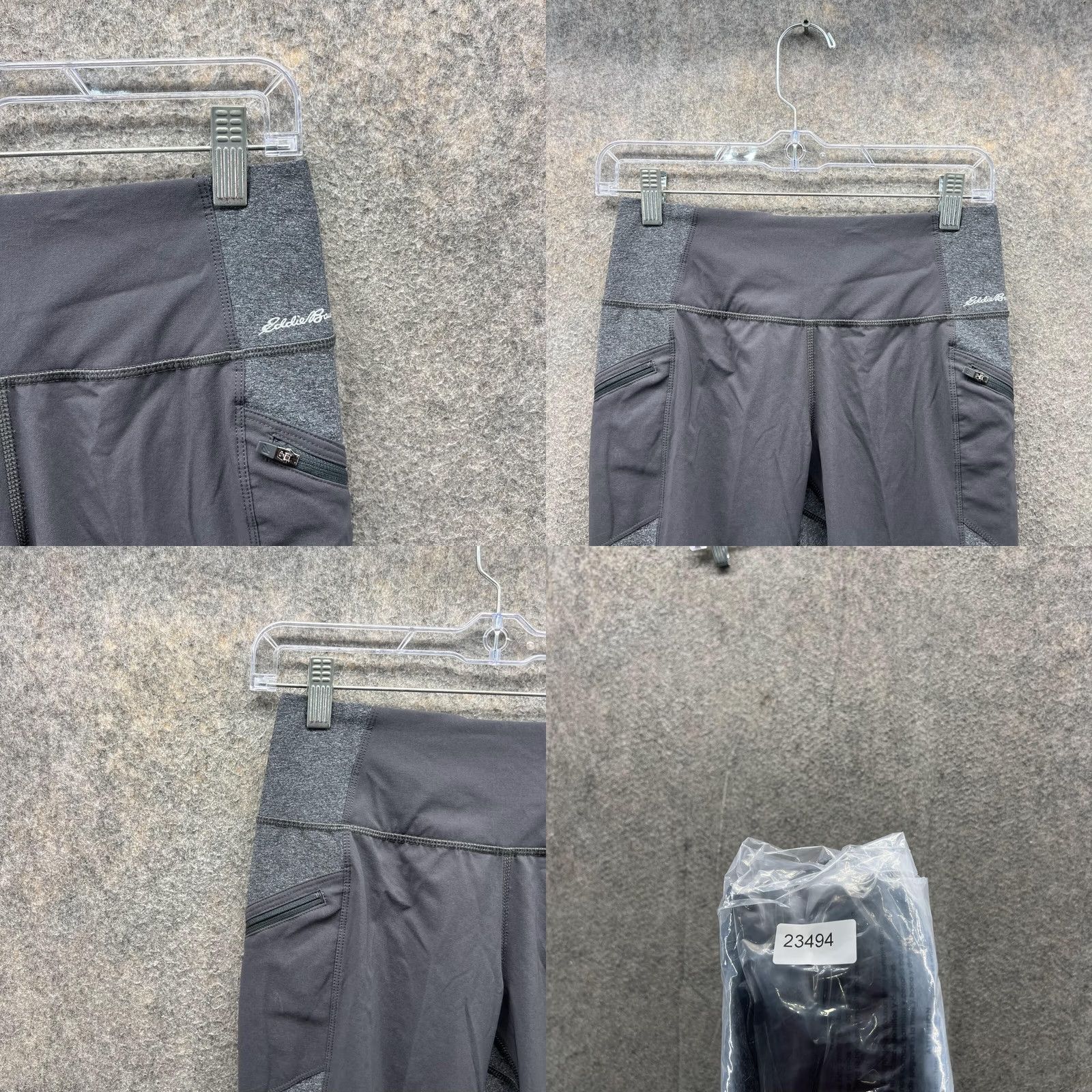 Eddie Bauer Eddie Bauer Pants Women XS Gray Athletic Training Polyester Legging Slim Knit Inseam 26in Pockets Size 26" / US 2 / IT 38 - 8 Thumbnail