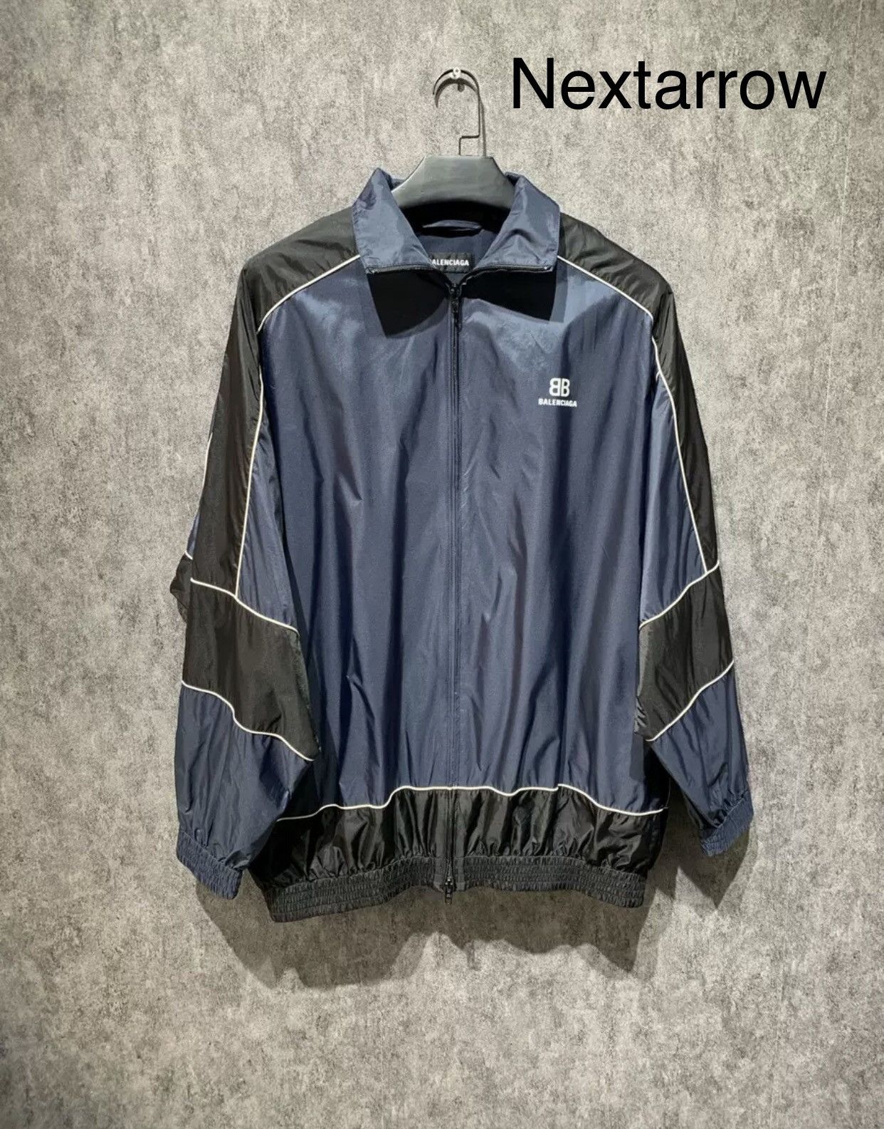 Balenciaga Balenciaga Double B Splicing Jacket2412-Nextarrow Size US S / EU 44-46 / 1 - 1 Thumbnail
