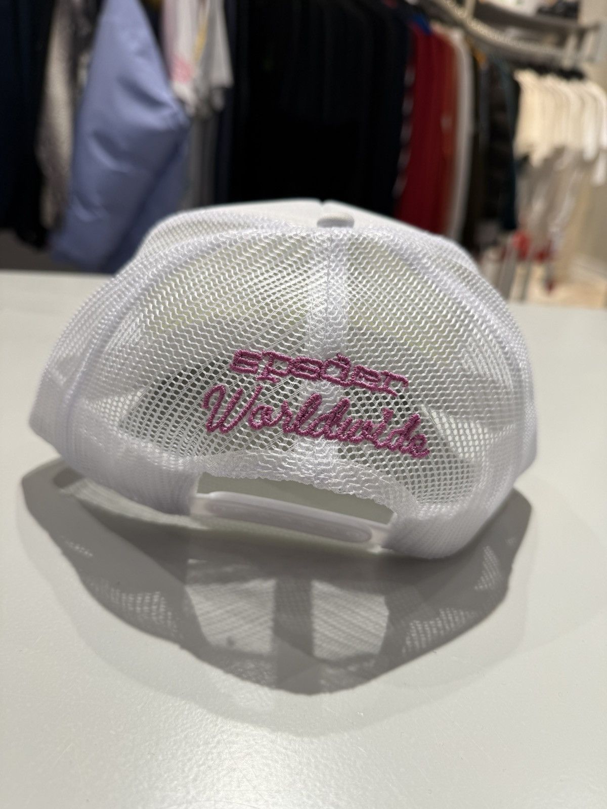 Sp5der Sp5der 555 Trucker Cap White Size ONE SIZE - 3 Thumbnail