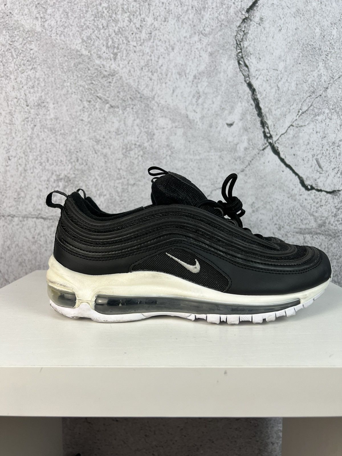 Nike Nike AIR MAX 97 black white Sneakers Size US 6.5 / IT 36.5 - 3 Thumbnail