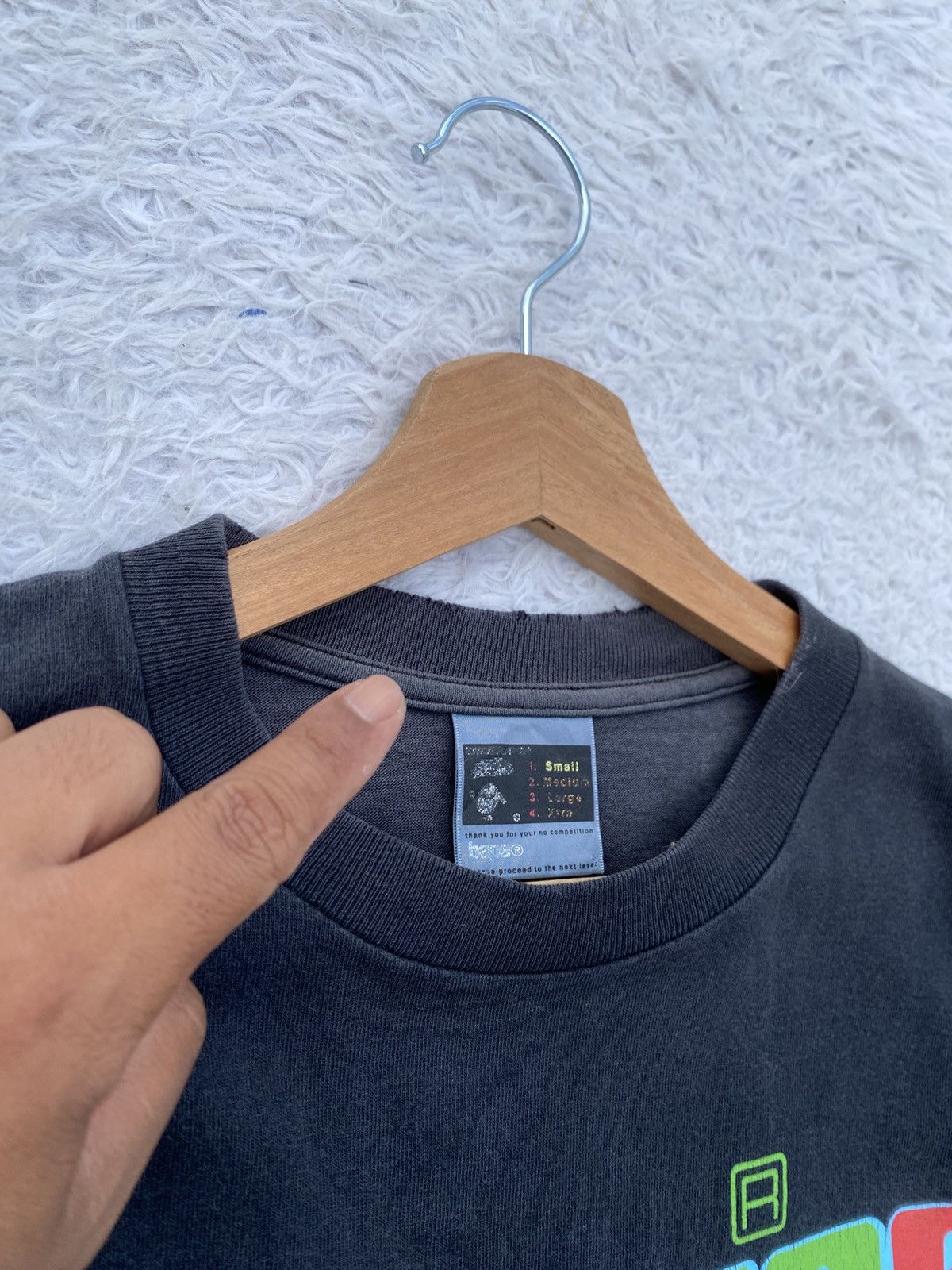 Bape Rare Vintage 2000s BAPE A Bathing Ape Rainbow Tshirt Size US S / EU 44-46 / 1 - 14 Thumbnail