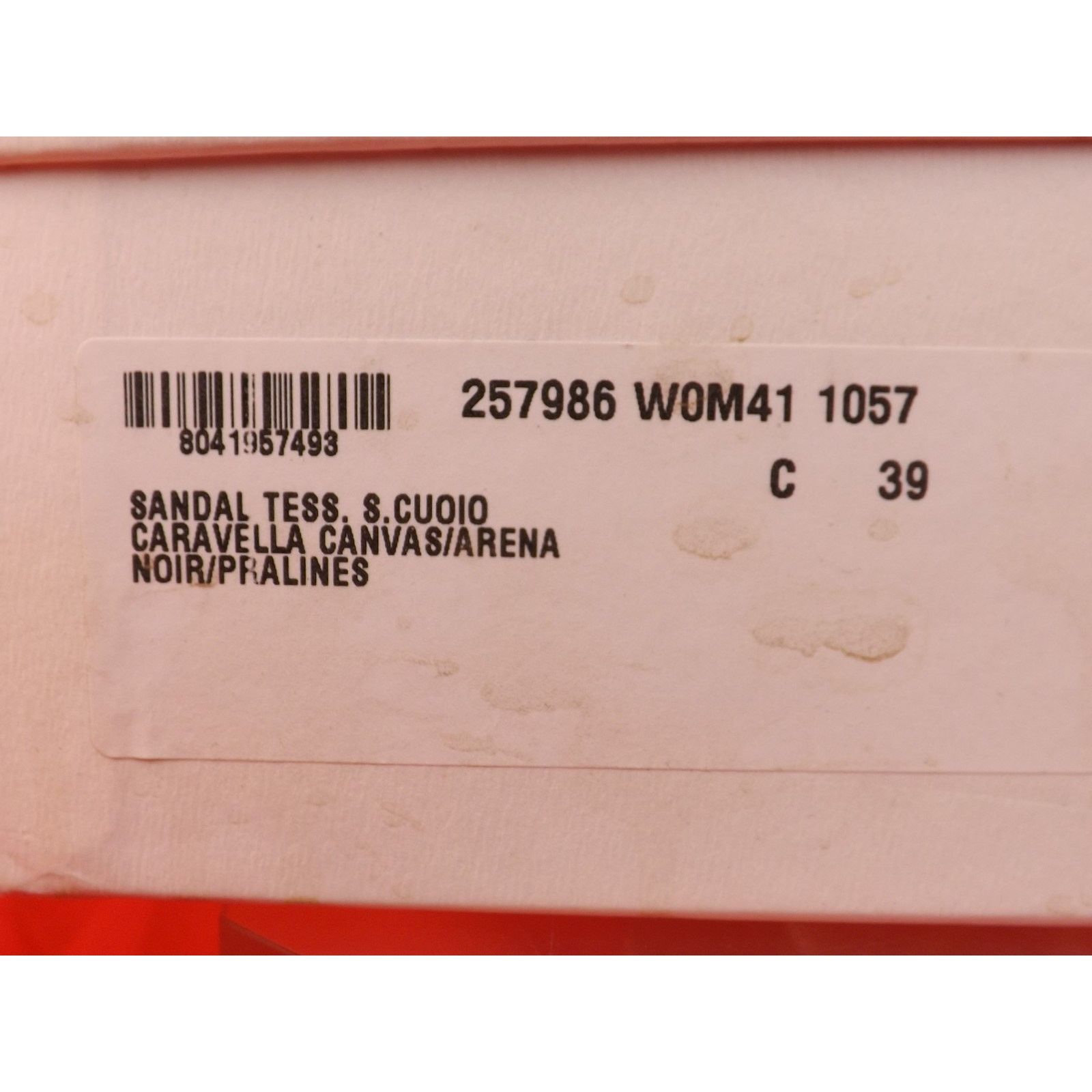Balenciaga BALENCIAGA COLOR BLOCK LEATHER CANVAS GLADIATOR SANDALS 39 Size US 9 / IT 39 - 12 Thumbnail