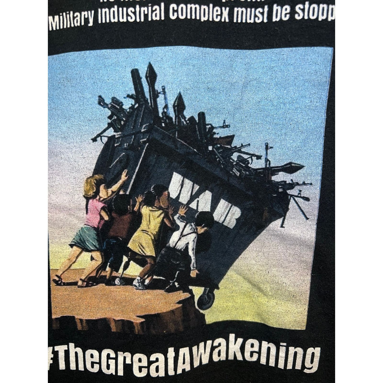 Vintage The Great Awakening Shirt Children Of This Planet Peace Tee Size US L / EU 52-54 / 3 - 6 Thumbnail