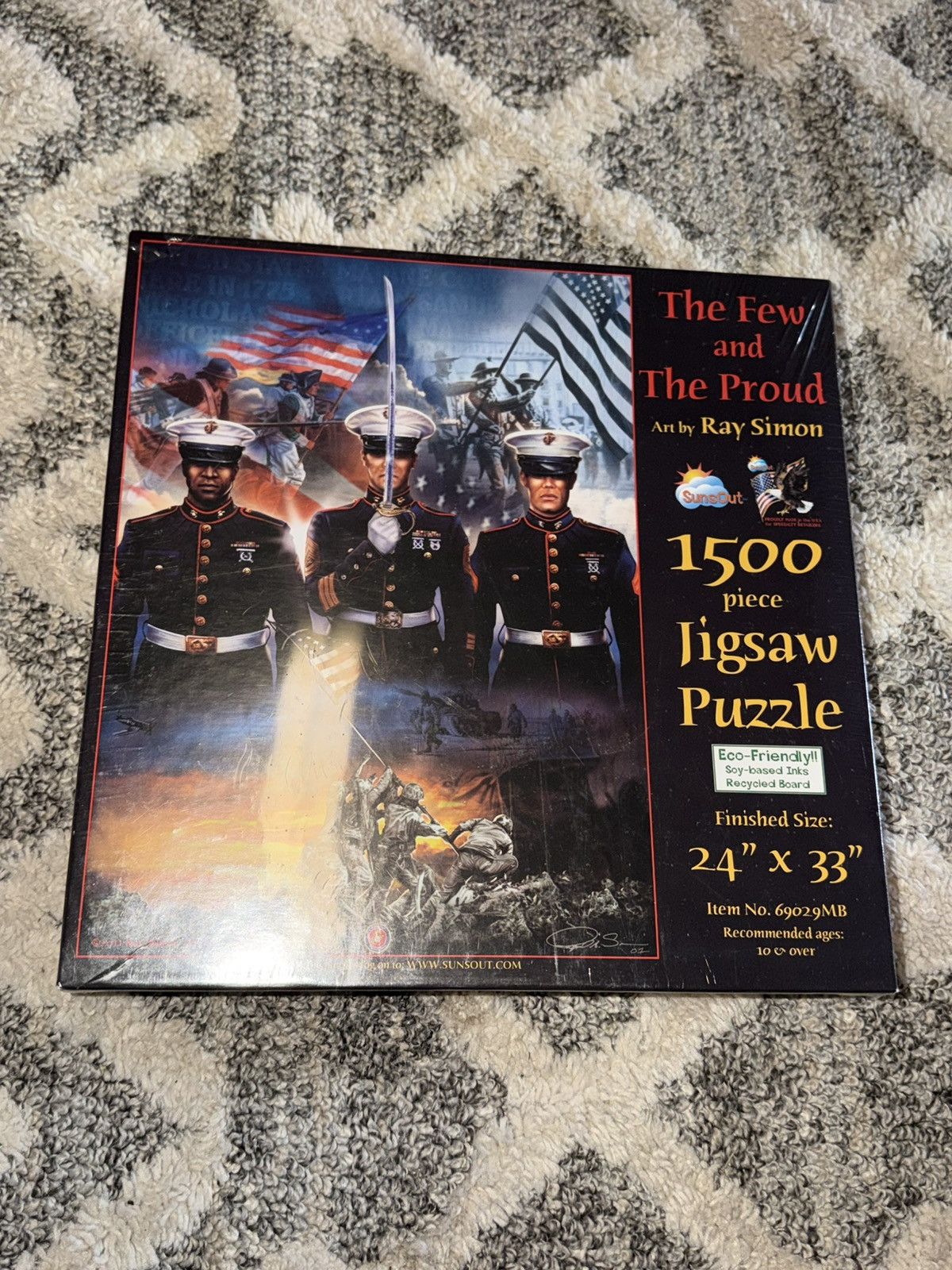 Other The Few And The Proud 1500 Piece Jigsaw Puzzle Ray Simon Size ONE SIZE - 1 Thumbnail