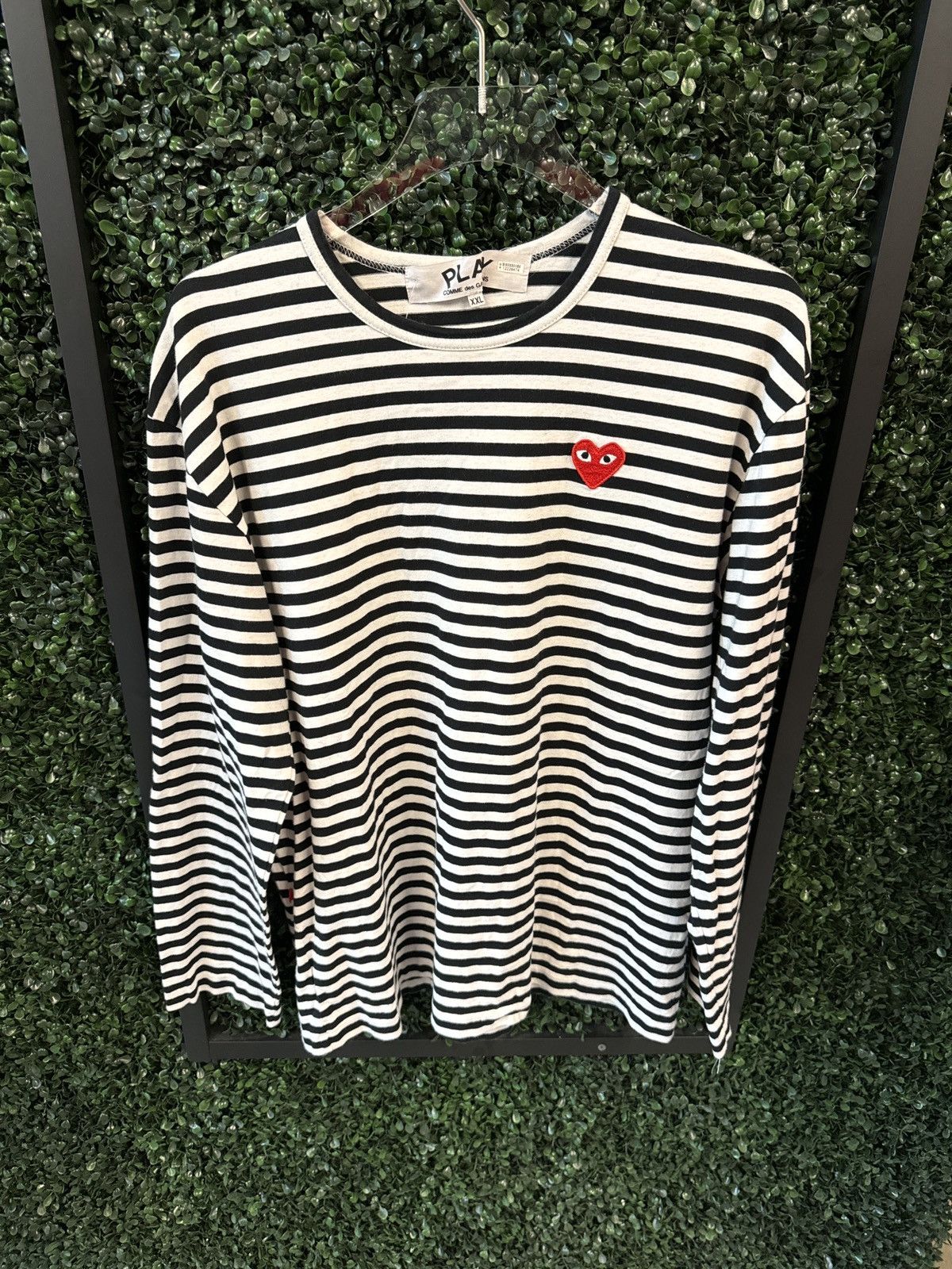 Comme des Garcons Black/White long sleeve Size US XXL / EU 58 / 5 - 2 Thumbnail