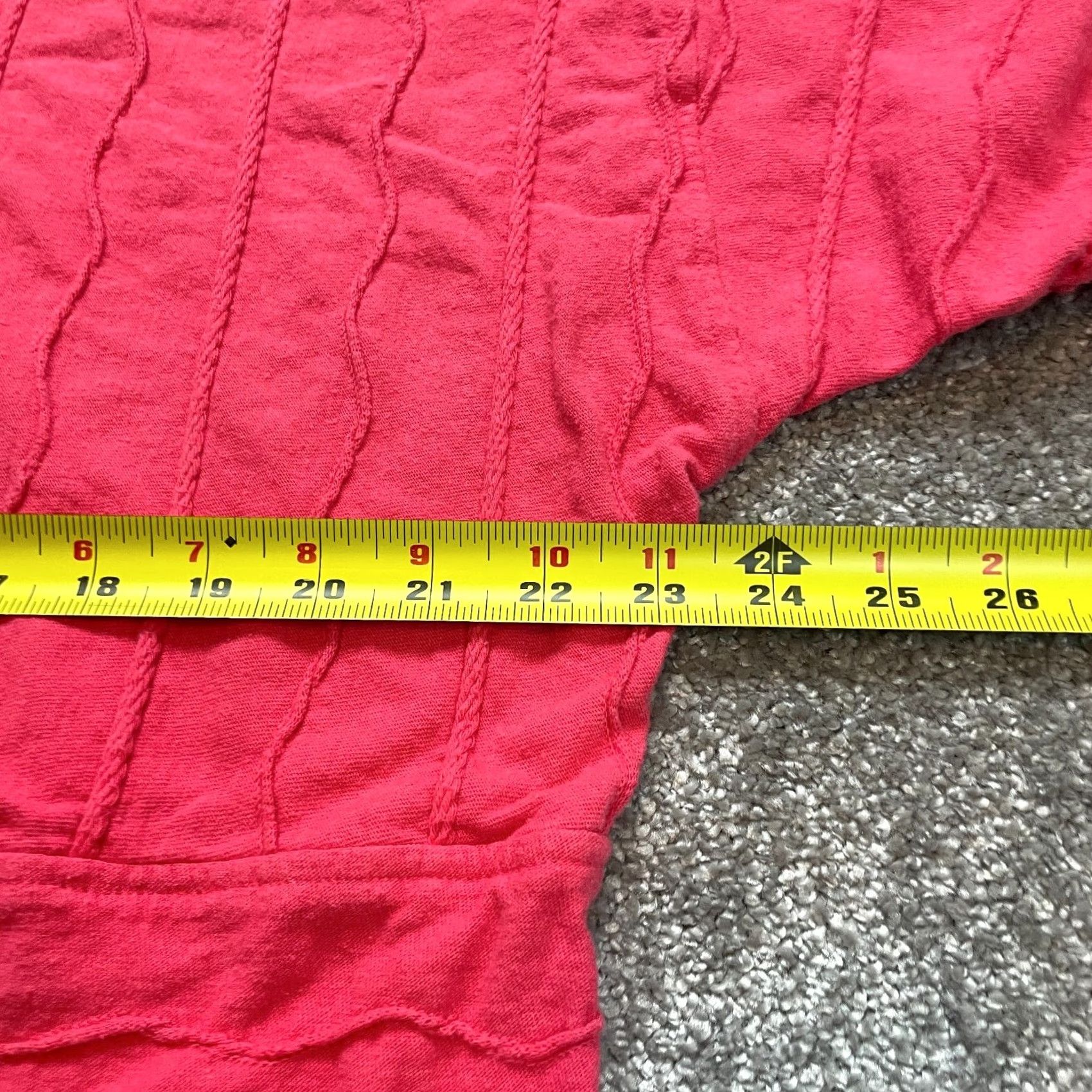 Vintage VINTAGE Only USA T-Shirt Womens L Pink Short Sleeve 100% Cotton Knit Shirt Manuf Honduras Size L / US 10 / IT 46 - 4 Thumbnail