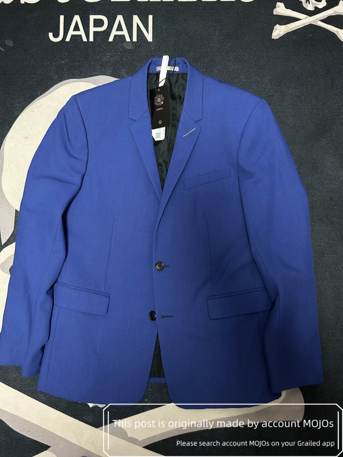 Dior Sz 46 Dior Lighting Blue Blazer mojos1123 Size US S / EU 44-46 / 1 - 1 Thumbnail